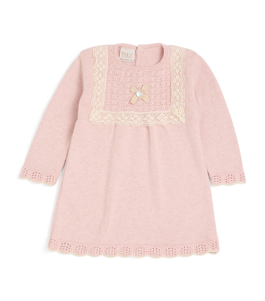 Cotton-Blend Knitted Dress (12 Months) 3273 H94 Image 1