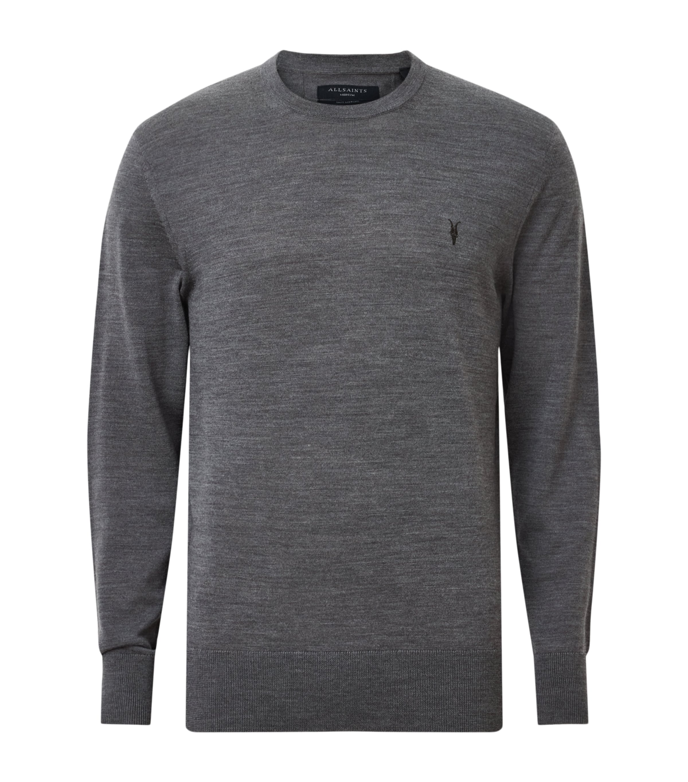 Merino Wool Mode Sweater MONUMENT GREY Image 1