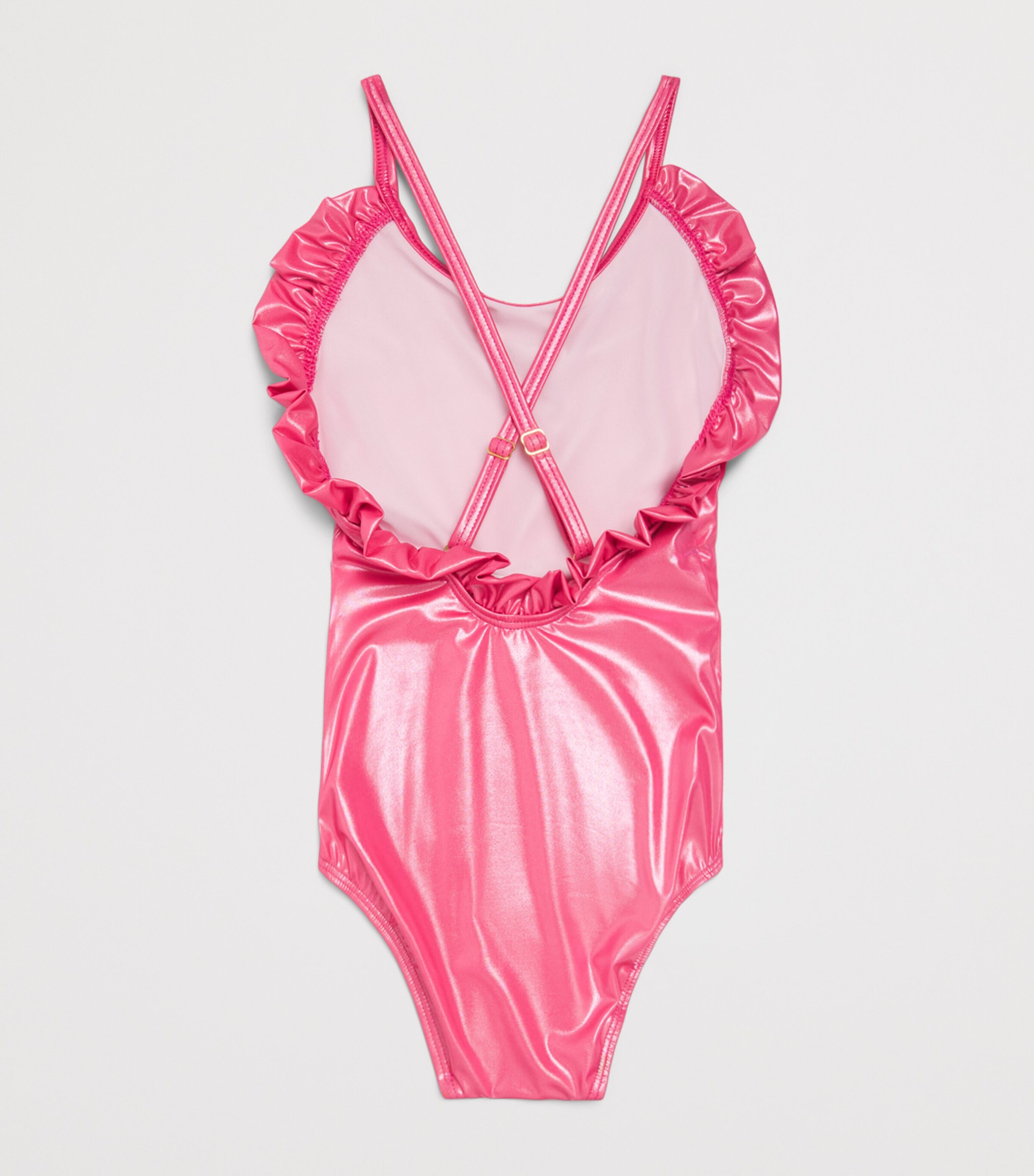 Lison Paris Sorbet Swimsuit (4-12 Years) Iridescent Pink Image 2