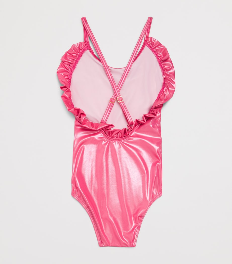 Lison Paris Sorbet Swimsuit (4-12 Years) Iridescent Pink Image 2