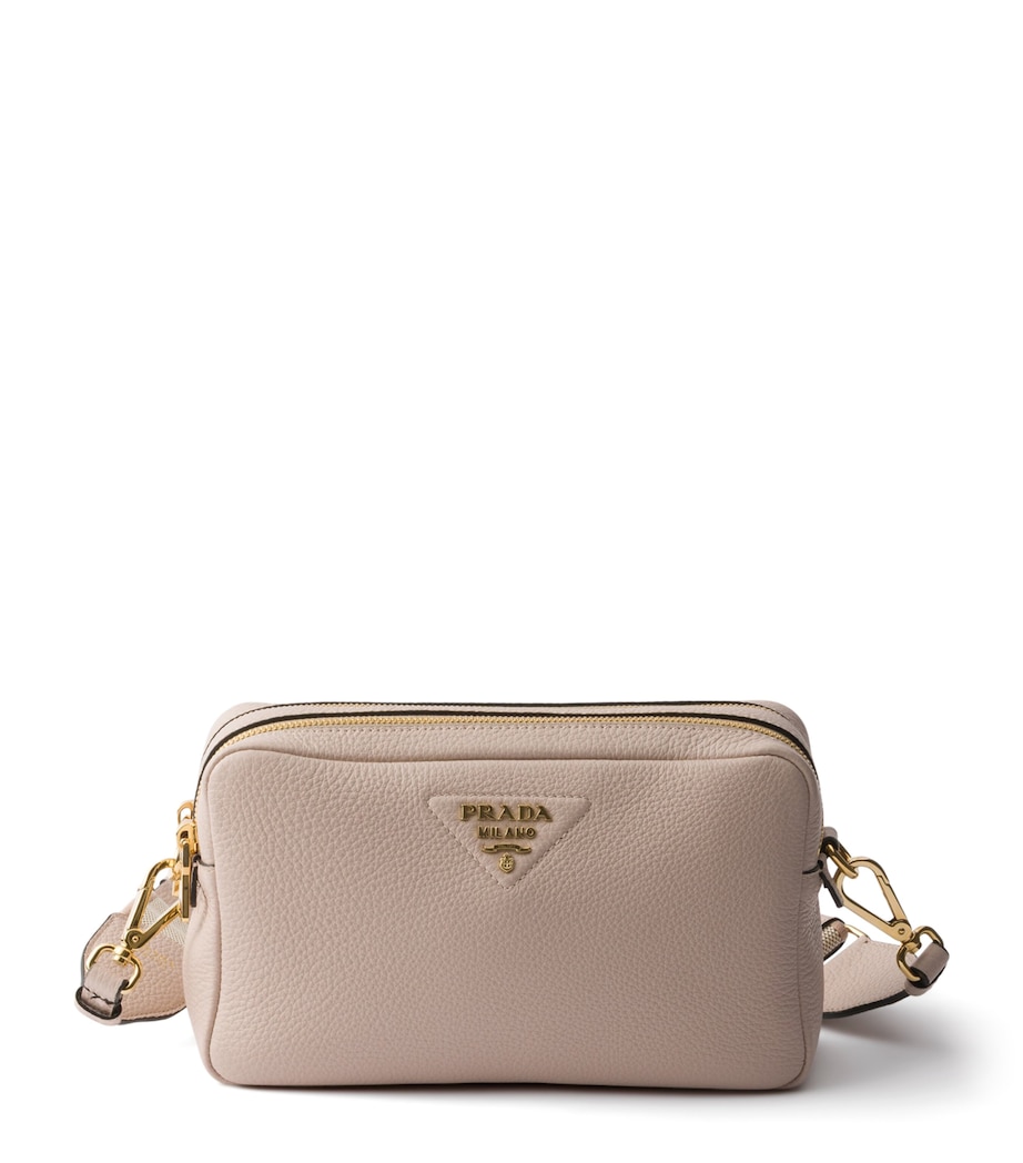 Small Leather Cross-Body Bag F02FU Image 1
