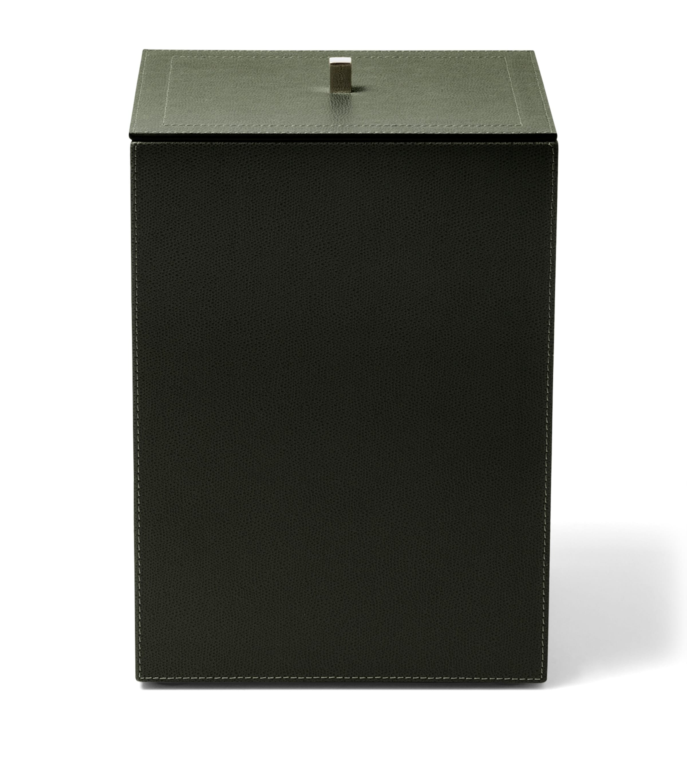 Frette Leather Otello Storage Box Forest Green Image 1