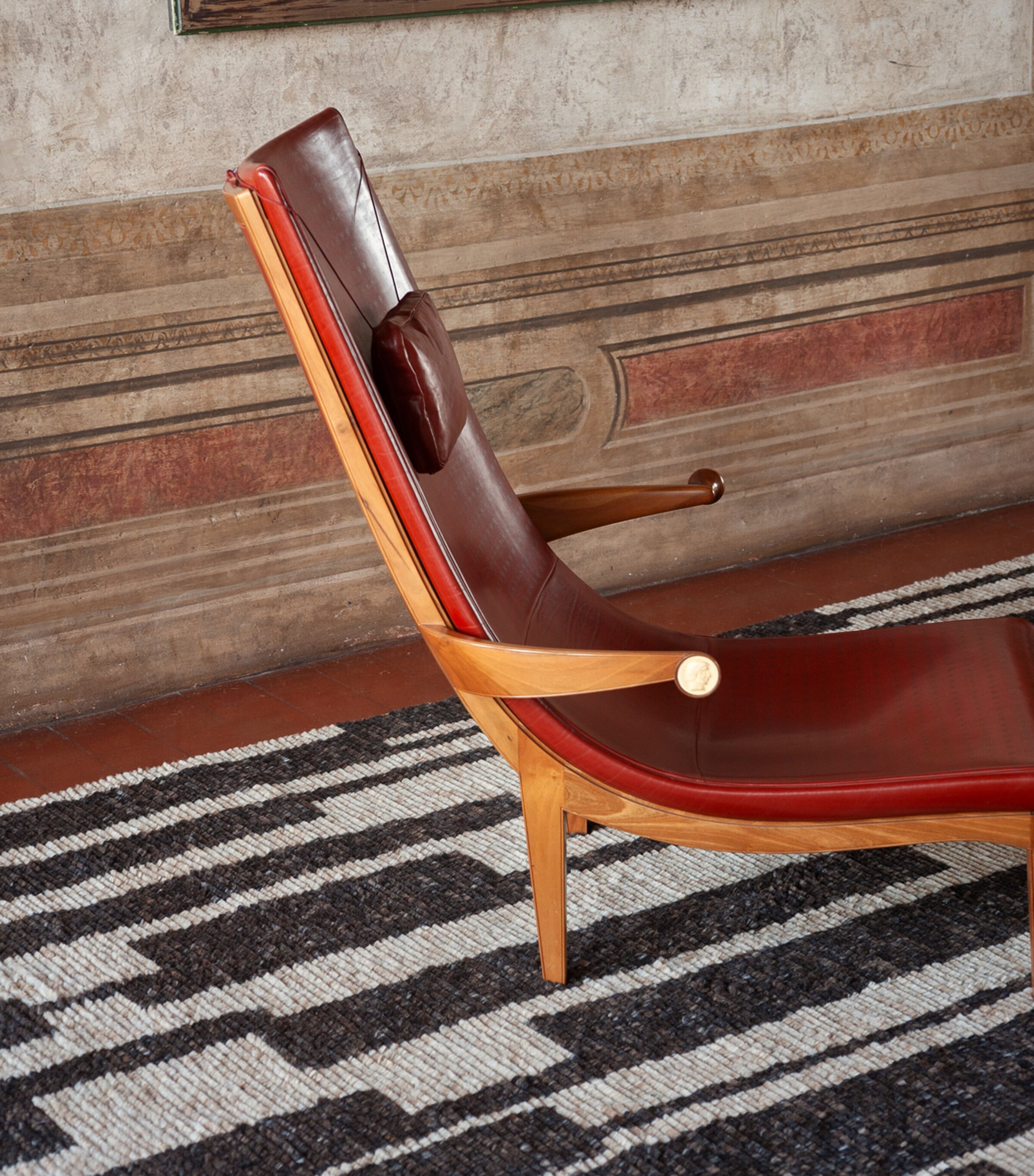 The Rug Company x Paul Smith Raster Rug (3.05m x 0.84m) Natural Image 4