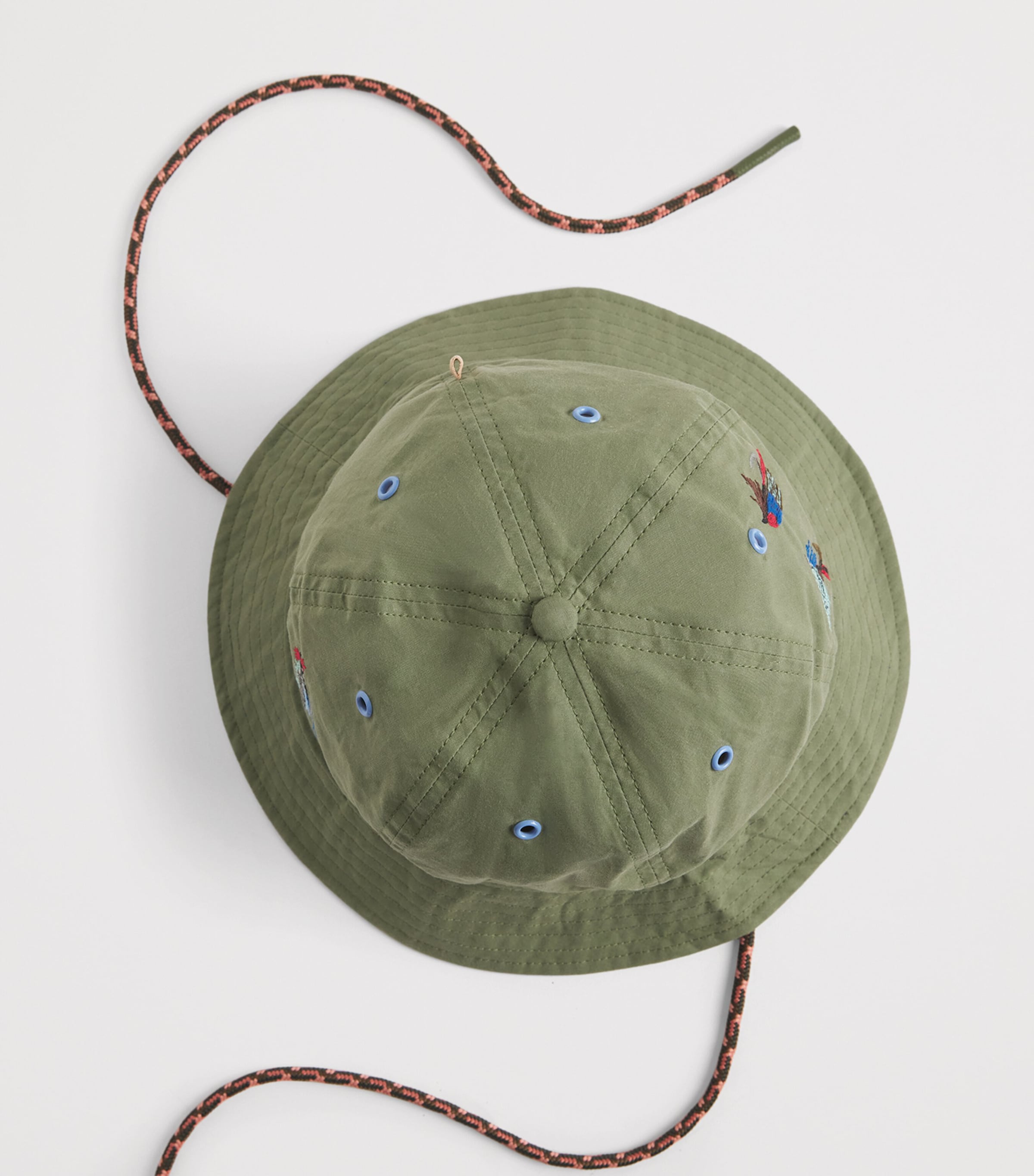 Barbour x Paul Smith Embroidered Bucket Hat Image 5