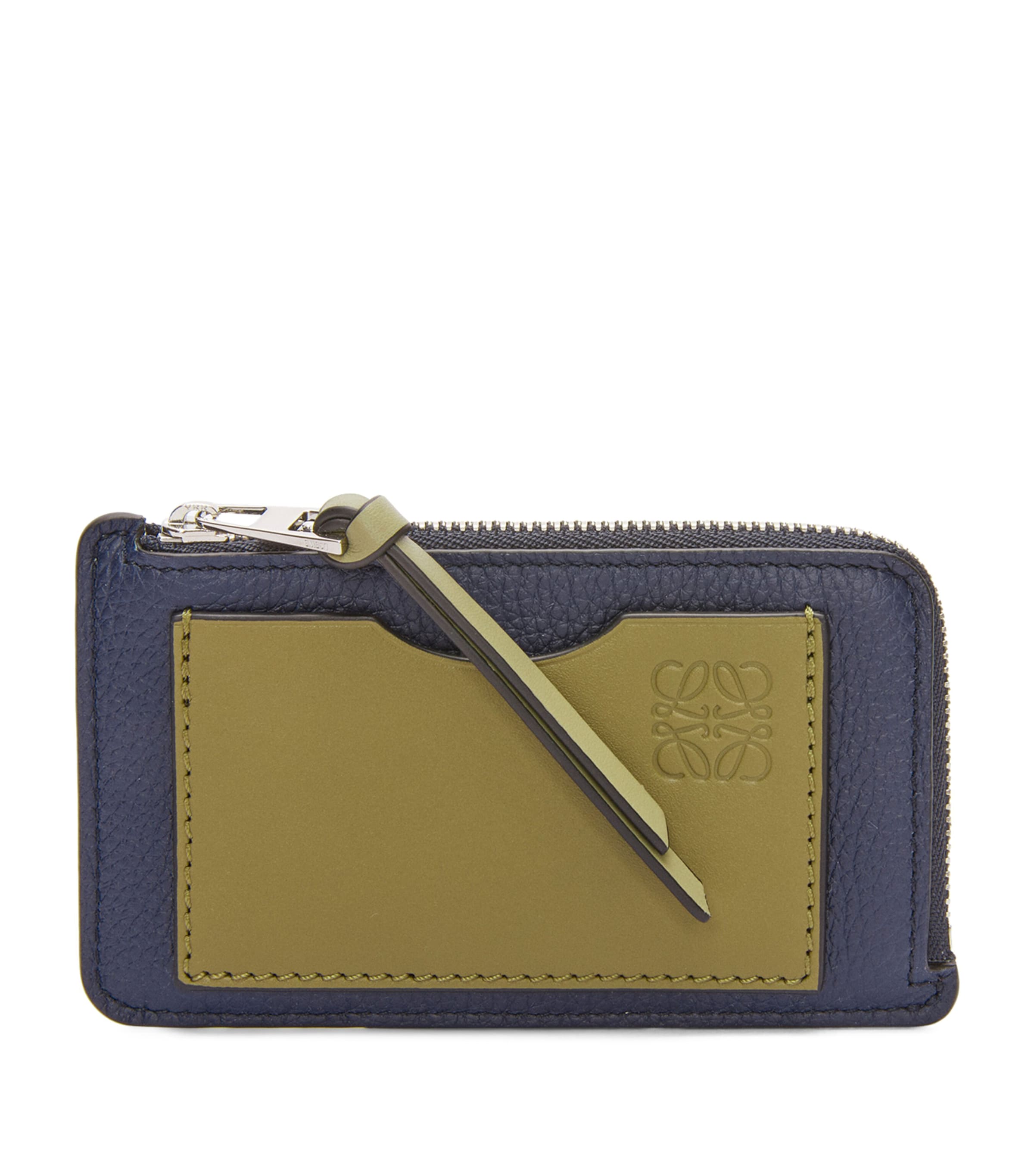 LOEWE Leather Zipped Card Holder | Harrods US