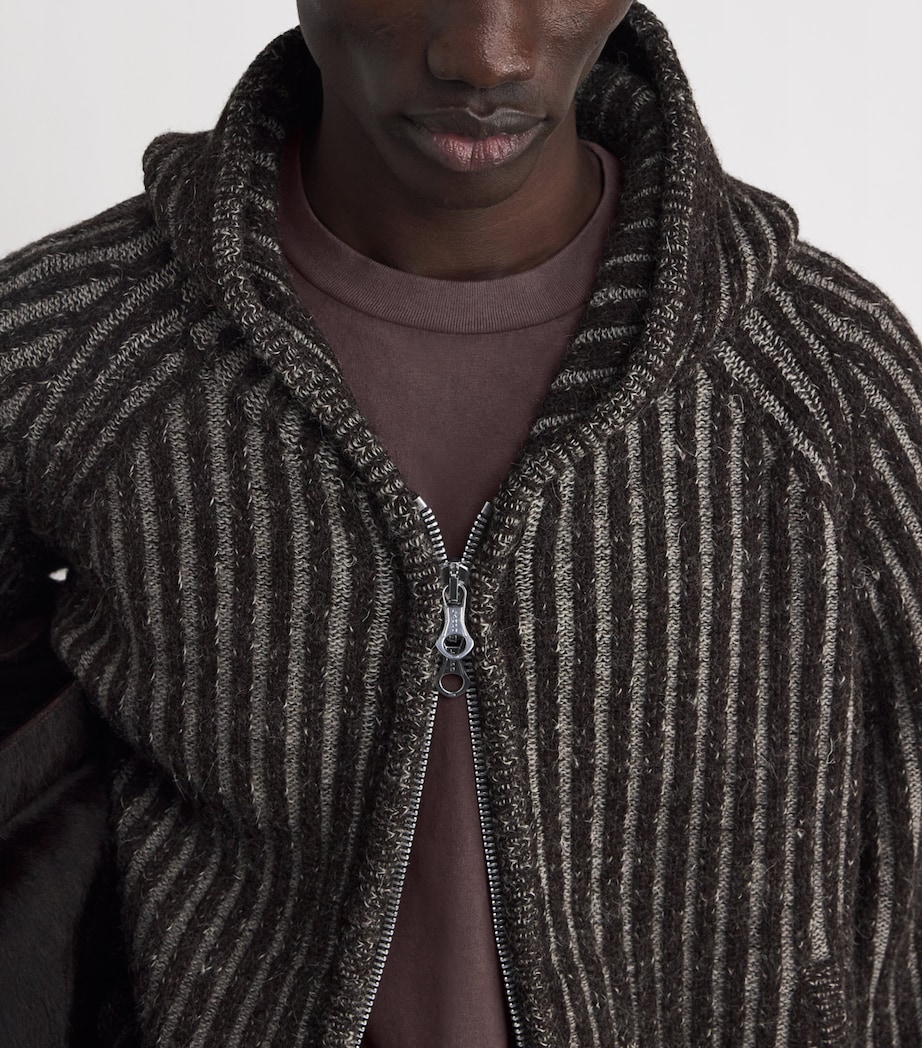 Cotton Boxy T-Shirt WORN BROWN Image 6