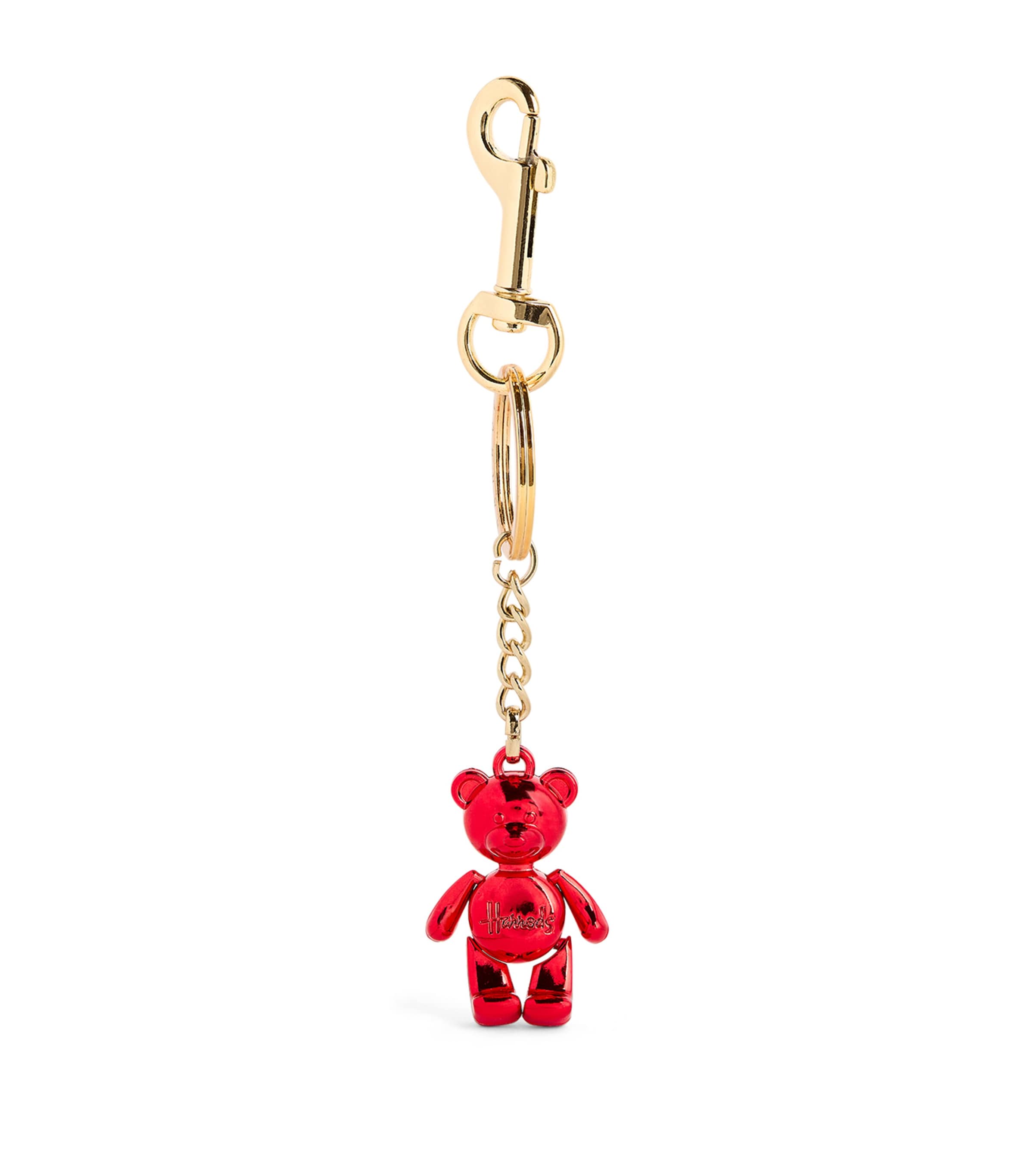 HARRODS JOINTED BEAR KEYRING 