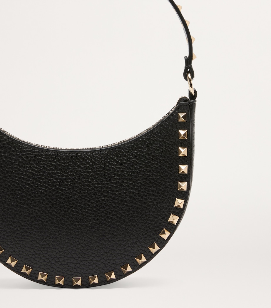 Mini Leather Rockstud Shoulder Bag 0NO Image 8