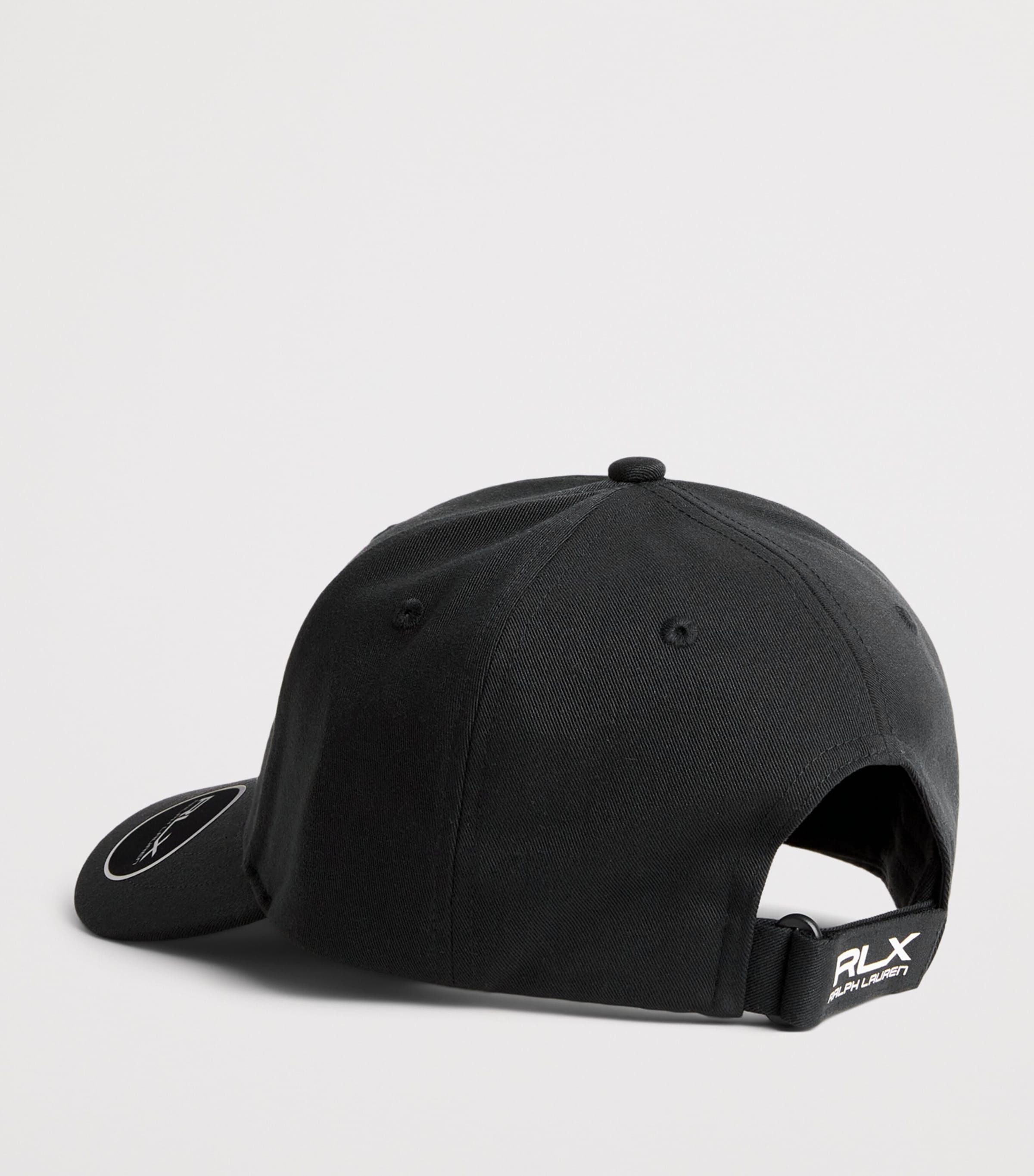 RLX Ralph Lauren Mens Signature Pony Sports Cap Black Image 3