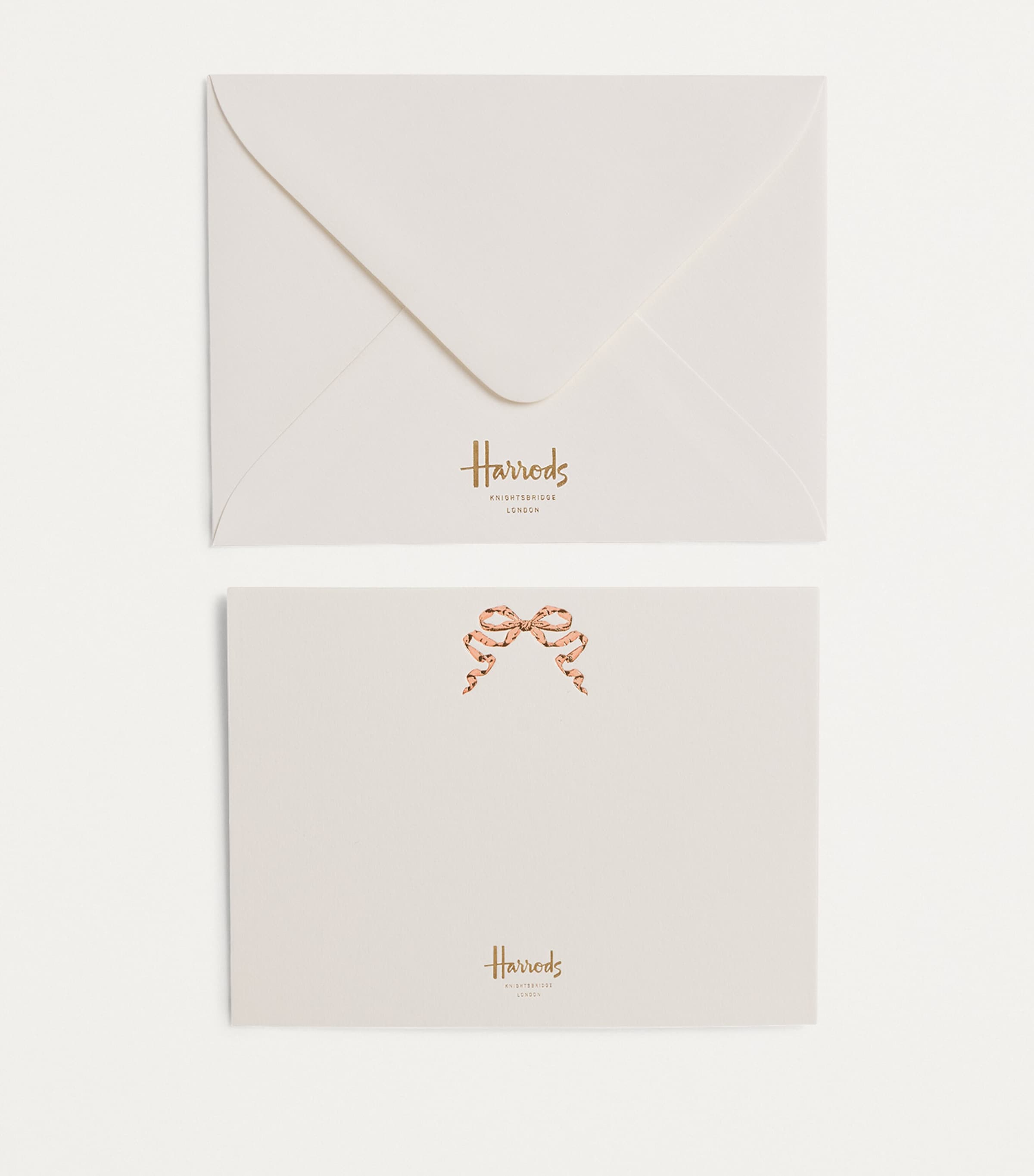 Pink Bow Cards (Pack of 10) MULTI Image 2