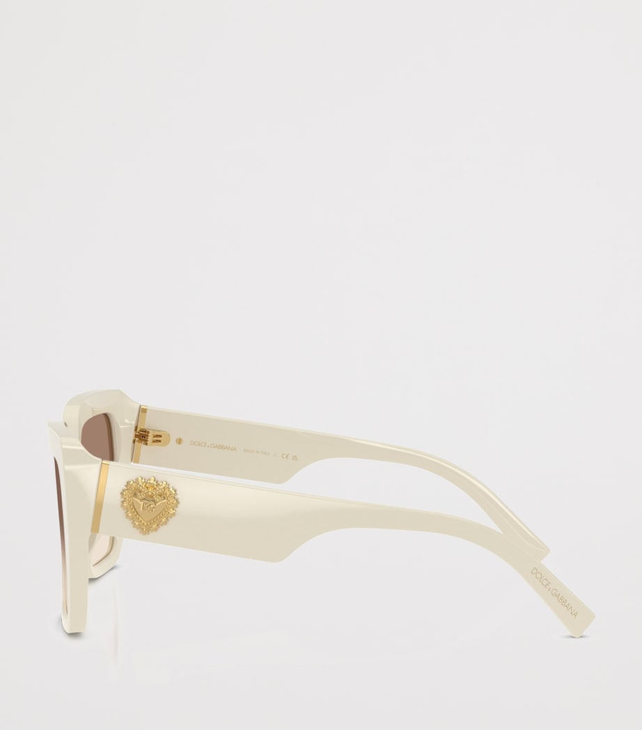 Dolce&Gabbana Square Sunglasses Brown Image 3