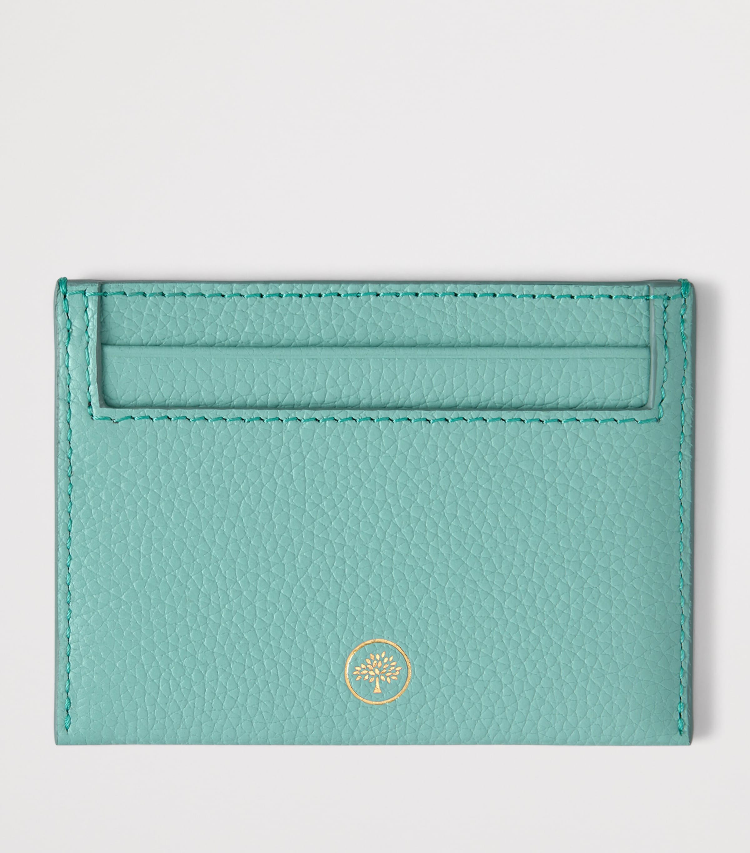 Mulberry Leather Continental Card Holder Marina Blue Image 2