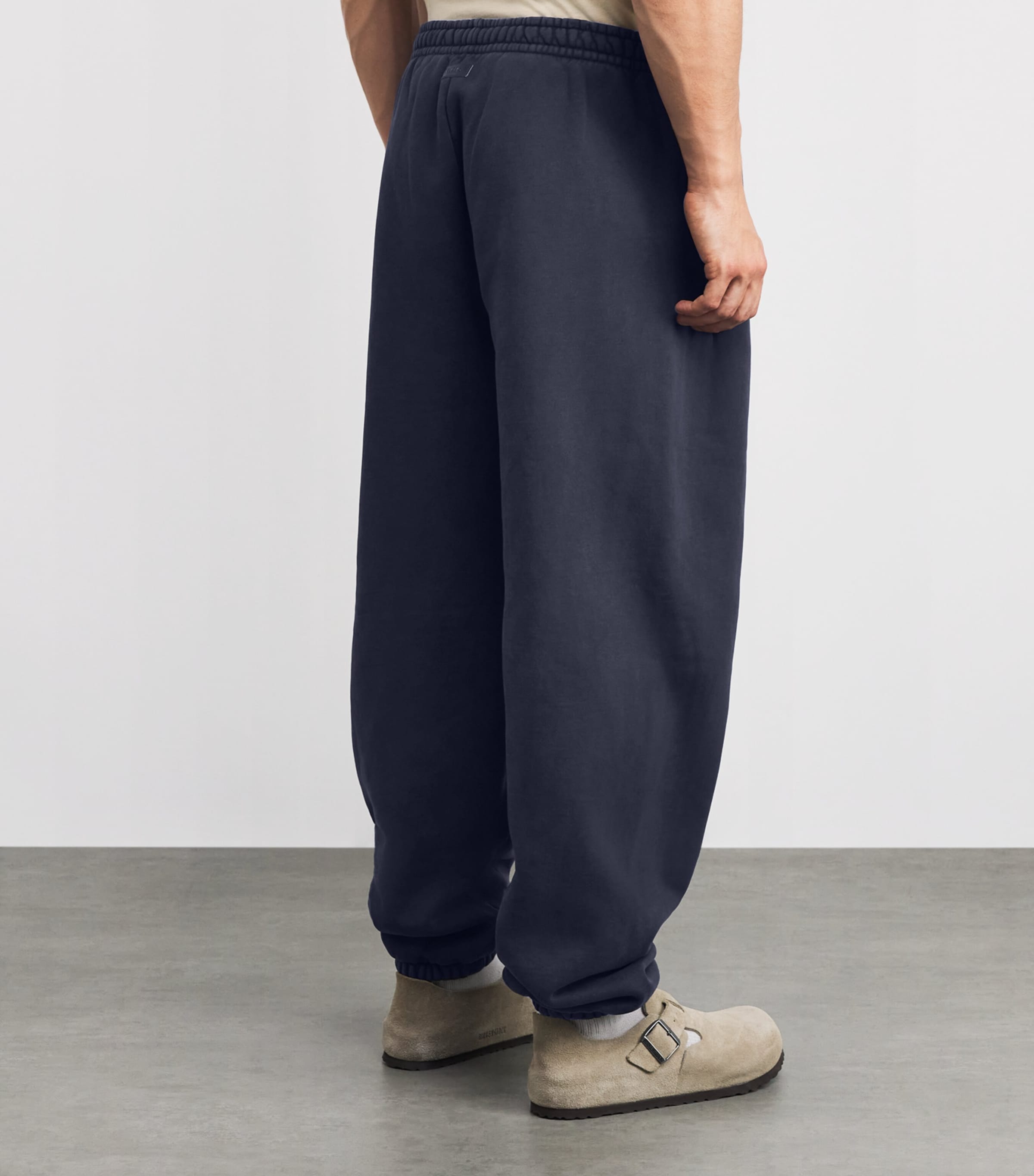 Heavy Fleece Relaxed Sweatpants NAVY Image 4