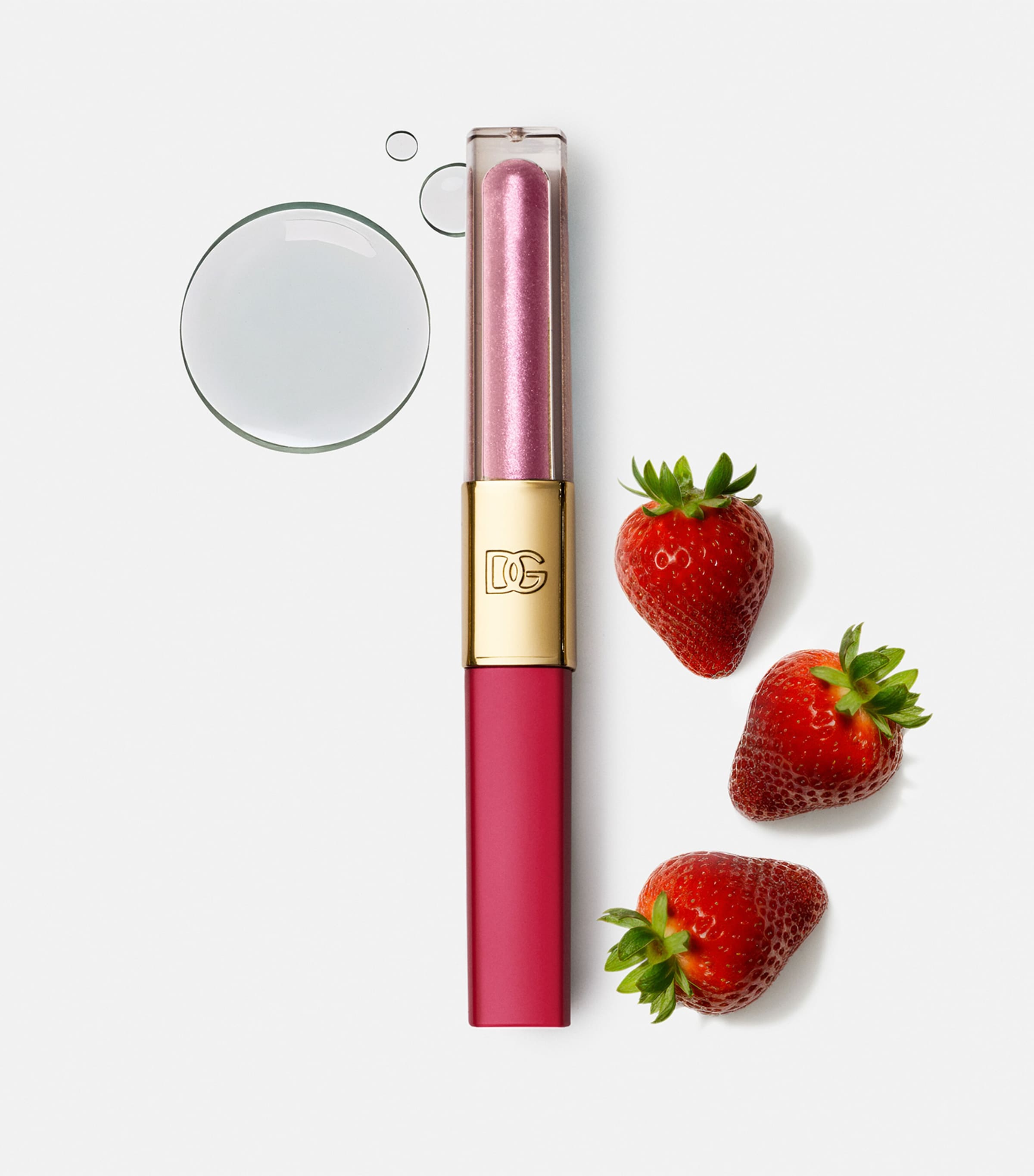 Dolce&Gabbana Make It Double Lip Gloss Strwbrry Slushie Image 7