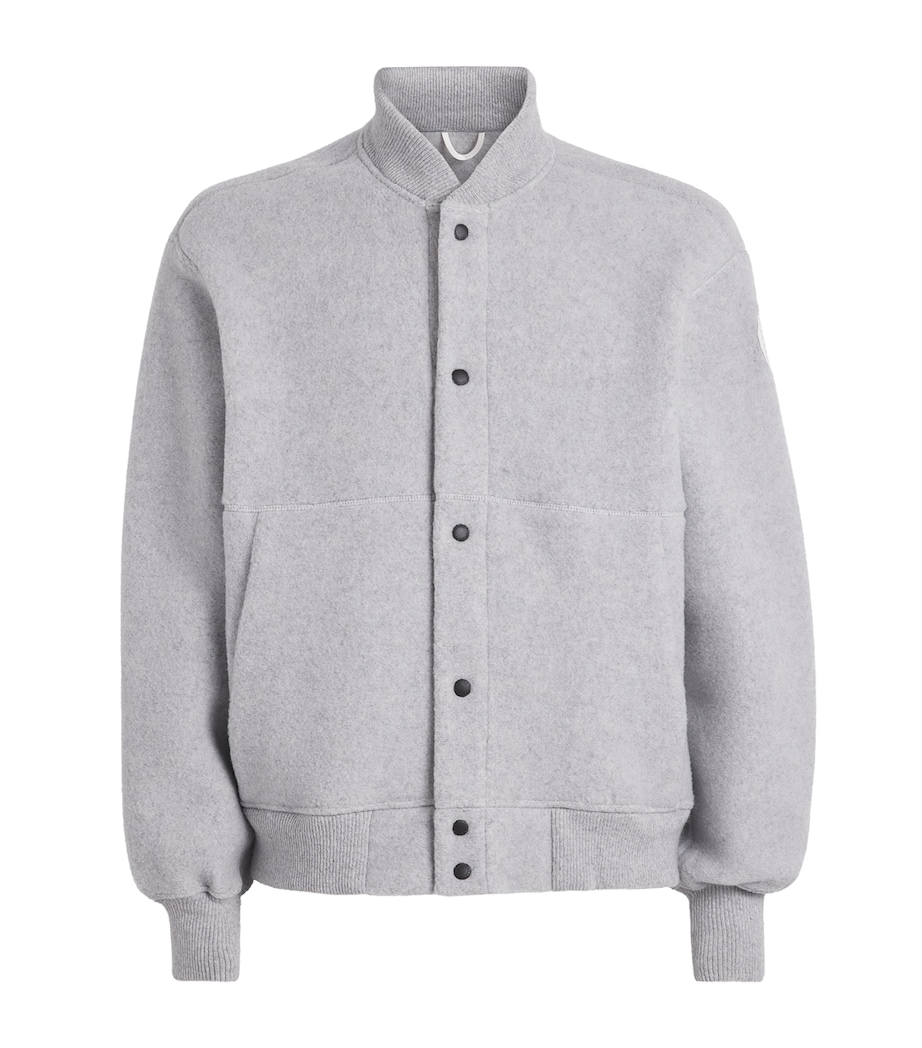 Wool-Blend Hudson Bomber Jacket 9309 Image 1