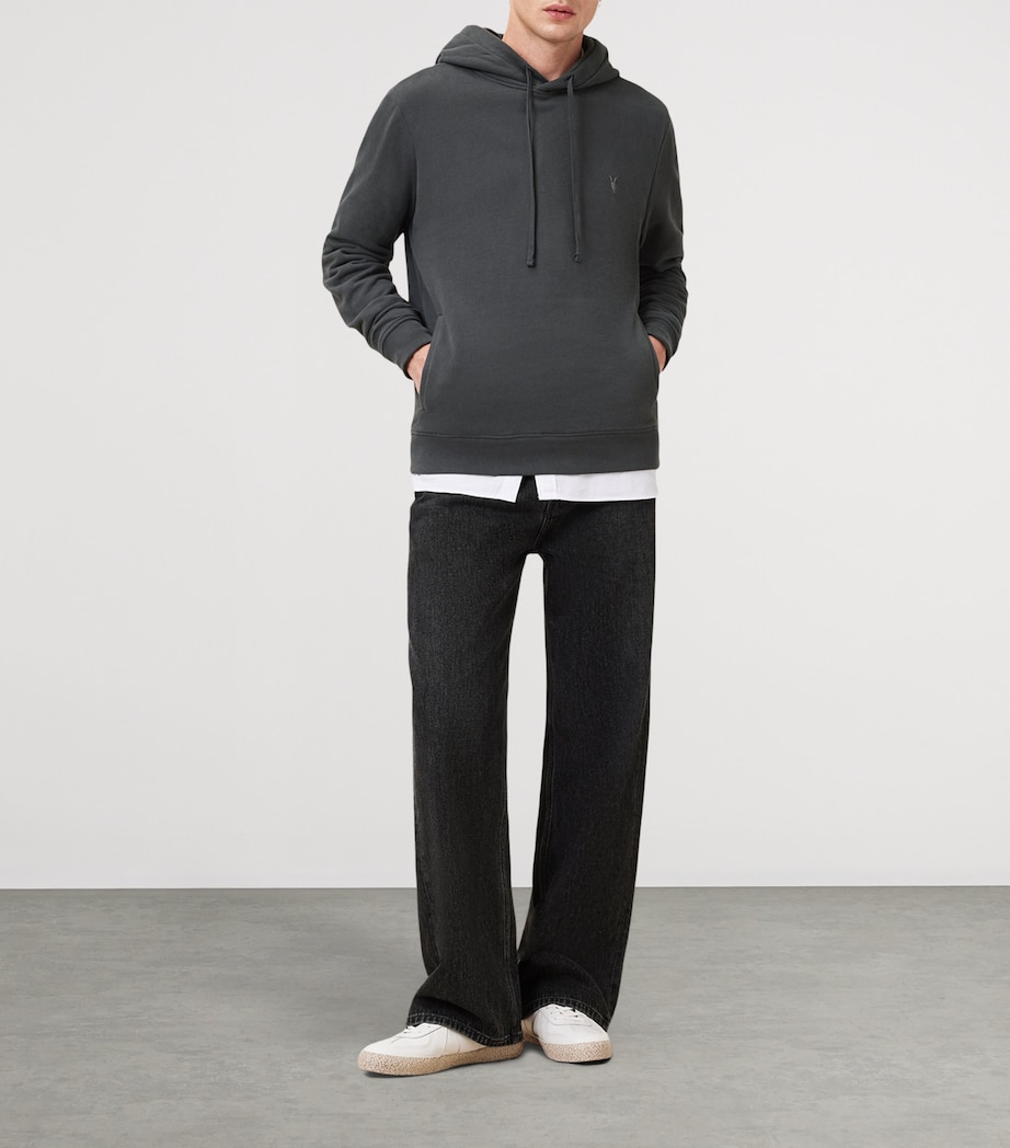 Organic Cotton Raven Ramskull Hoodie CARTER GREY Image 2