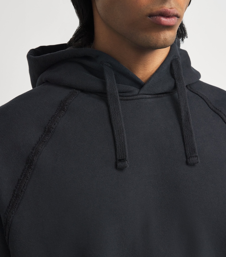 Cotton Compass Patch Hoodie V0029 Image 6