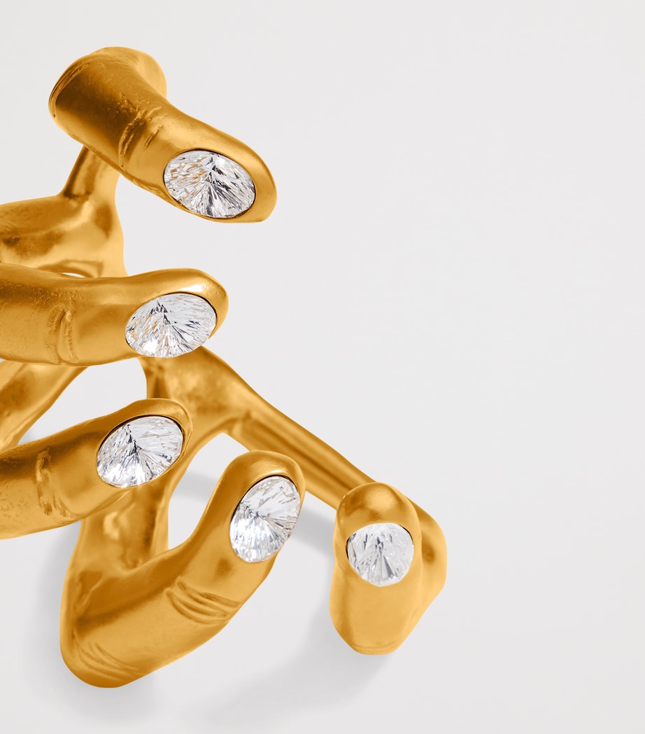 Hand-In-Hand Ring 010 CRISTAL Image 3