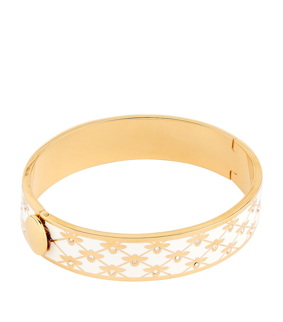 Bee Trellis Bangle CREAM/GOLD Image 2