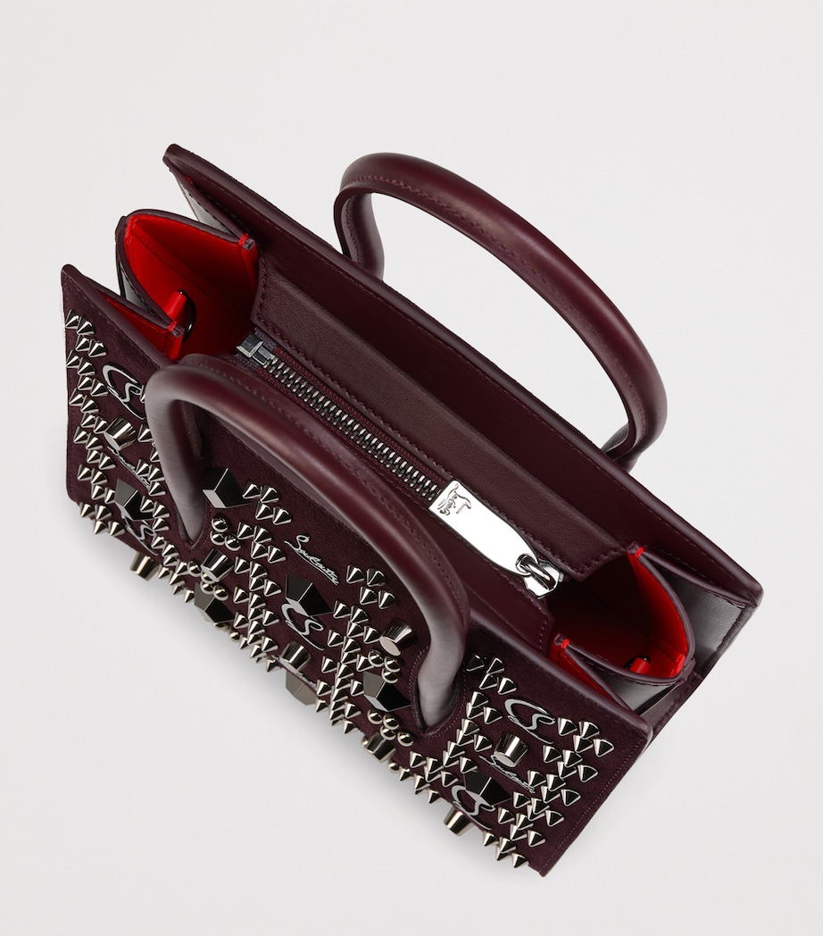 Mini Paloma Leather Top-Handle Bag 8648 Image 4