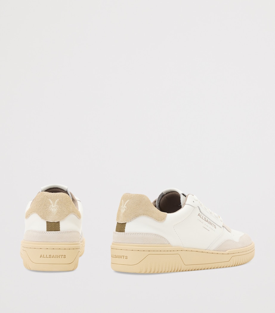 Leather Regan Sneakers TRIPLE CHALK WHITE Image 2