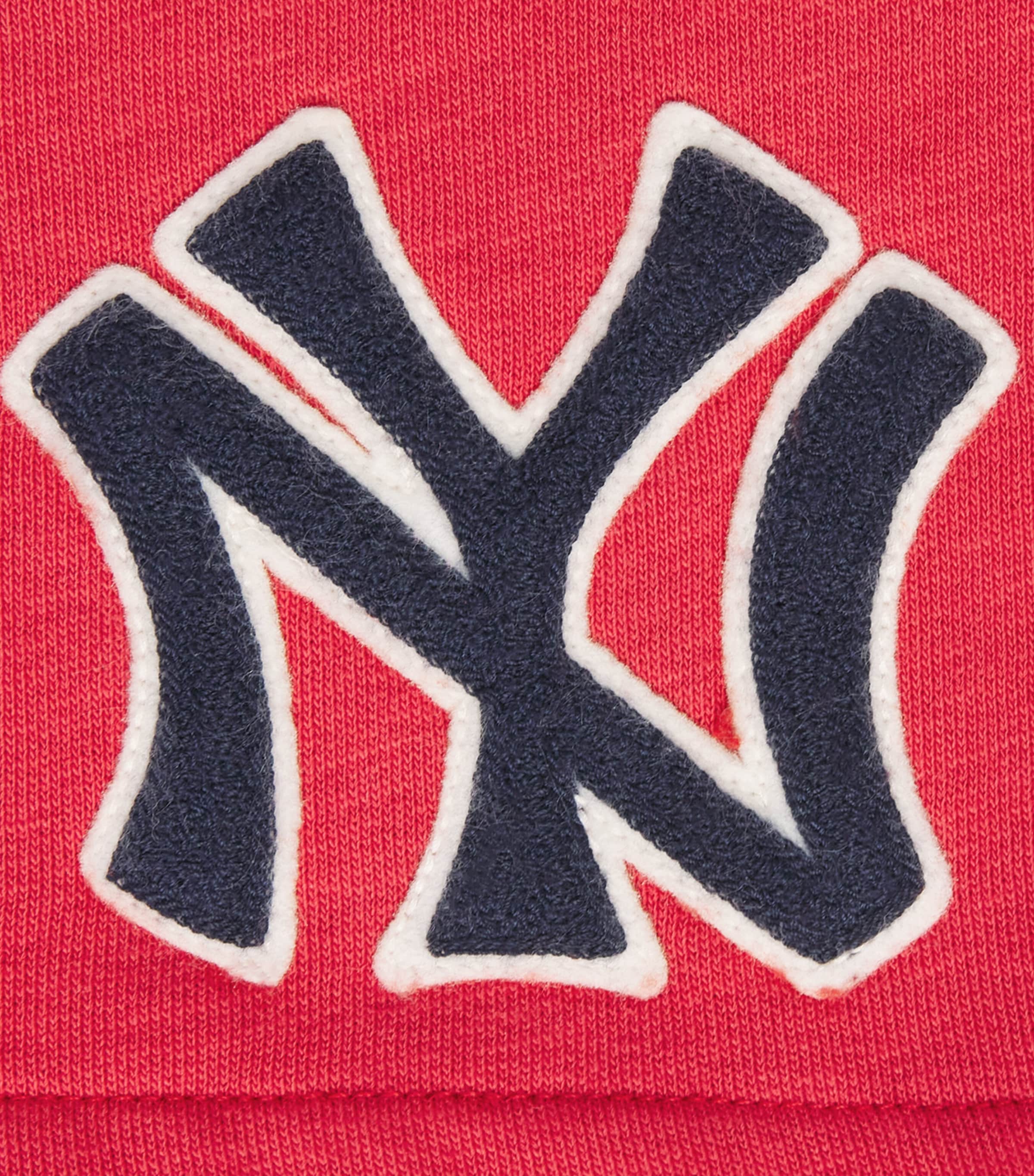 Polo Ralph Lauren Mens x Yankees Cotton Shorts Sunrise Red Image 6