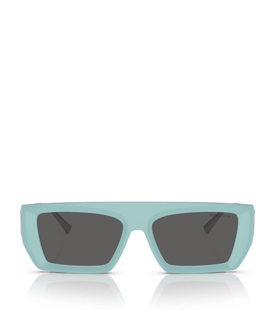 Tiffany & Co. Injected Rectangular Sunglasses Image 1