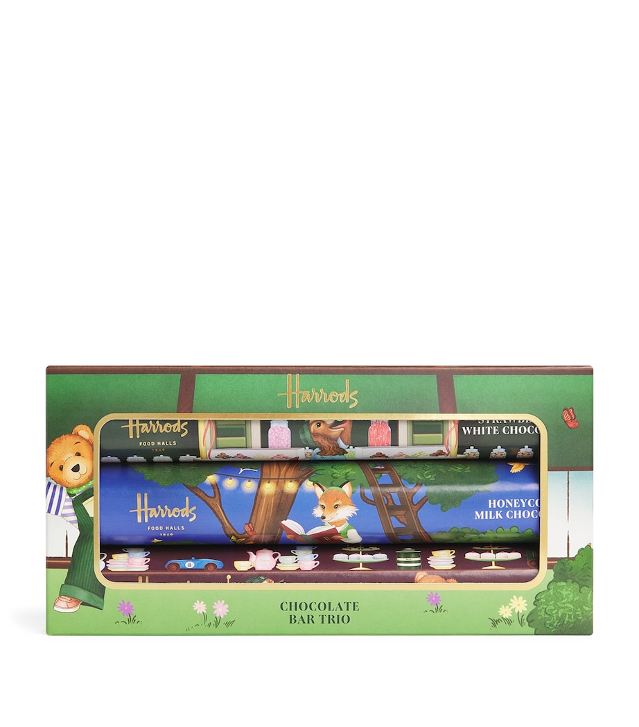 Harrods Chocolate Bar Trio (3 x 85g) Image 1