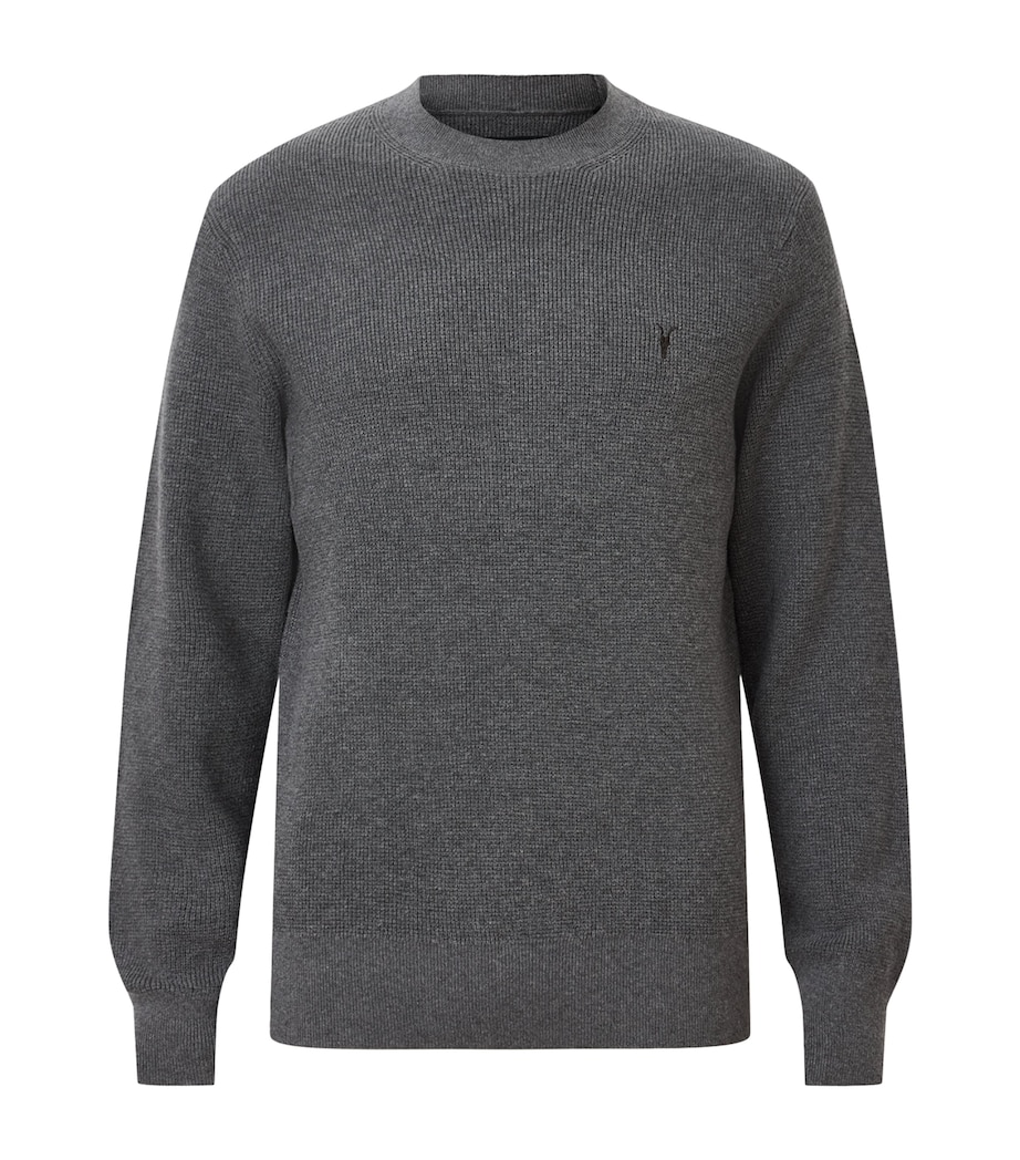 Organic Cotton-Wool Aspen Sweater MONUMENT GREY Image 1