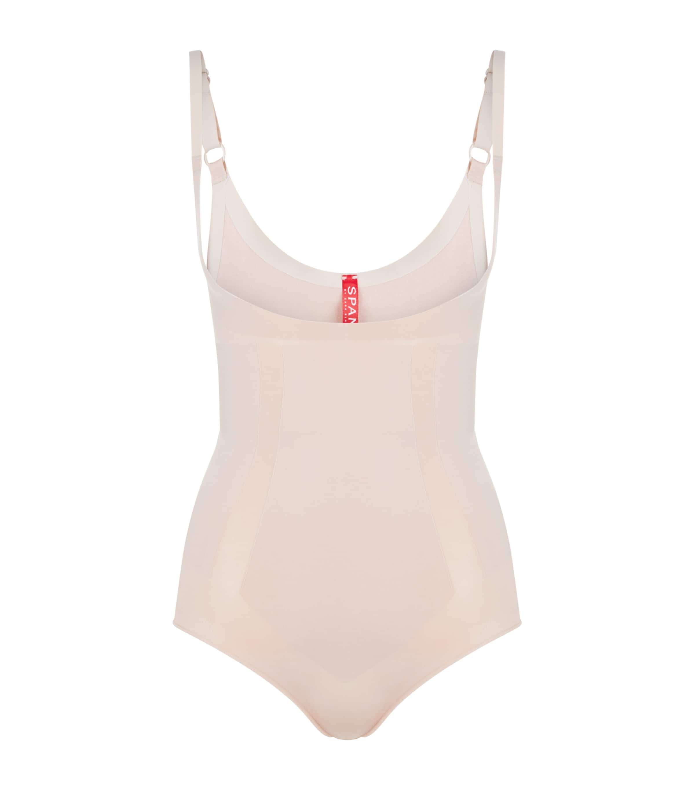 SPANXsculpt OnCore Open-Bust Brief Bodysuit - Firm Control SOFT NUDE Image 2
