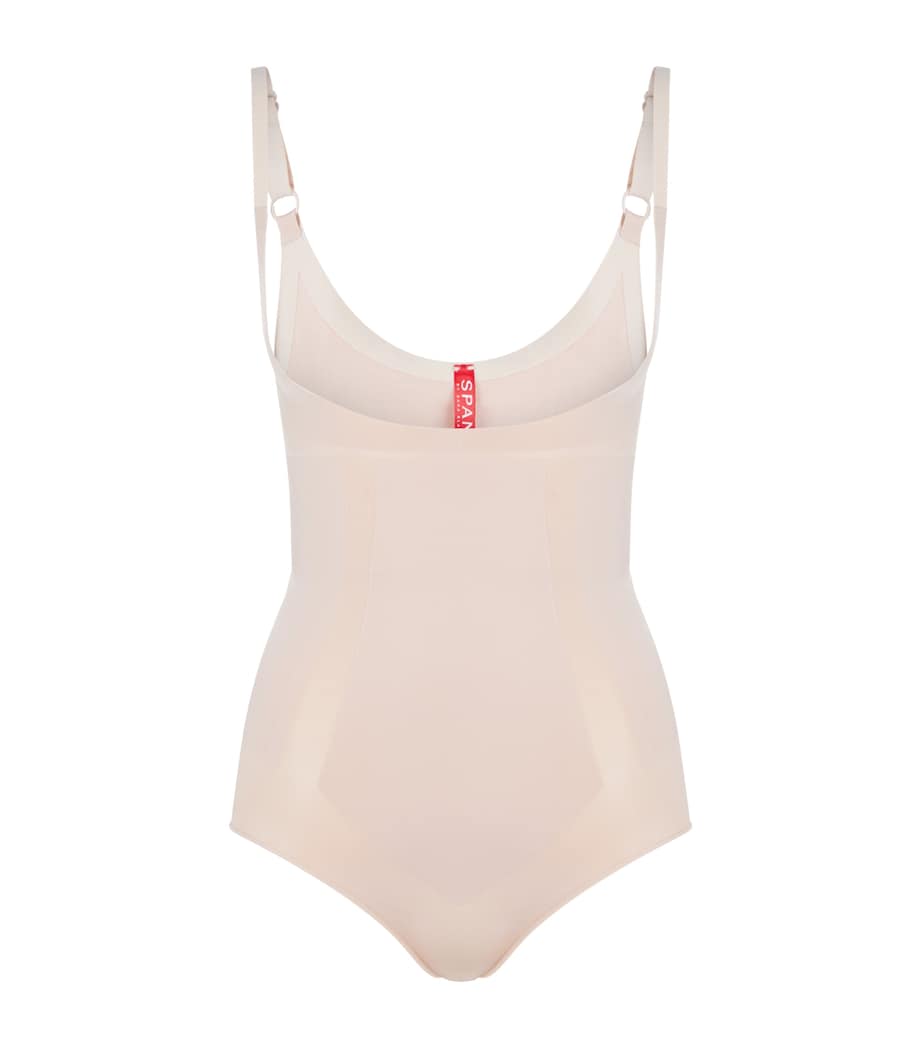 SPANXsculpt OnCore Open-Bust Brief Bodysuit - Firm Control SOFT NUDE Image 2