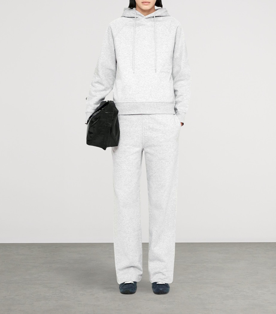 AllSaints Womens Lily Sweatpants Grey Marl Image 5