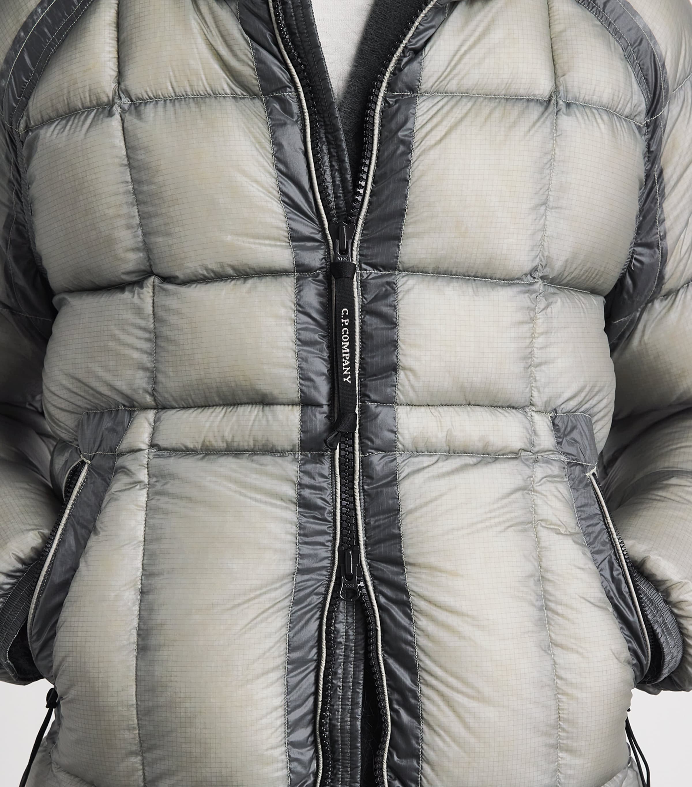 C.P. Company Mens D.D. Shell Hooded Down Puffer Jacket Image 3