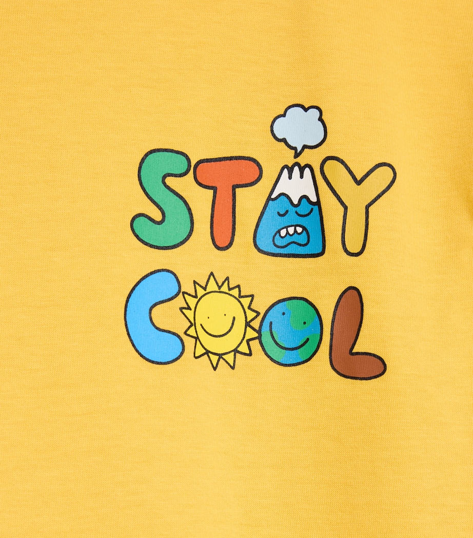Organic Cotton Stay Cool T-Shirt (3-14 Years) 248GIALLO Image 2