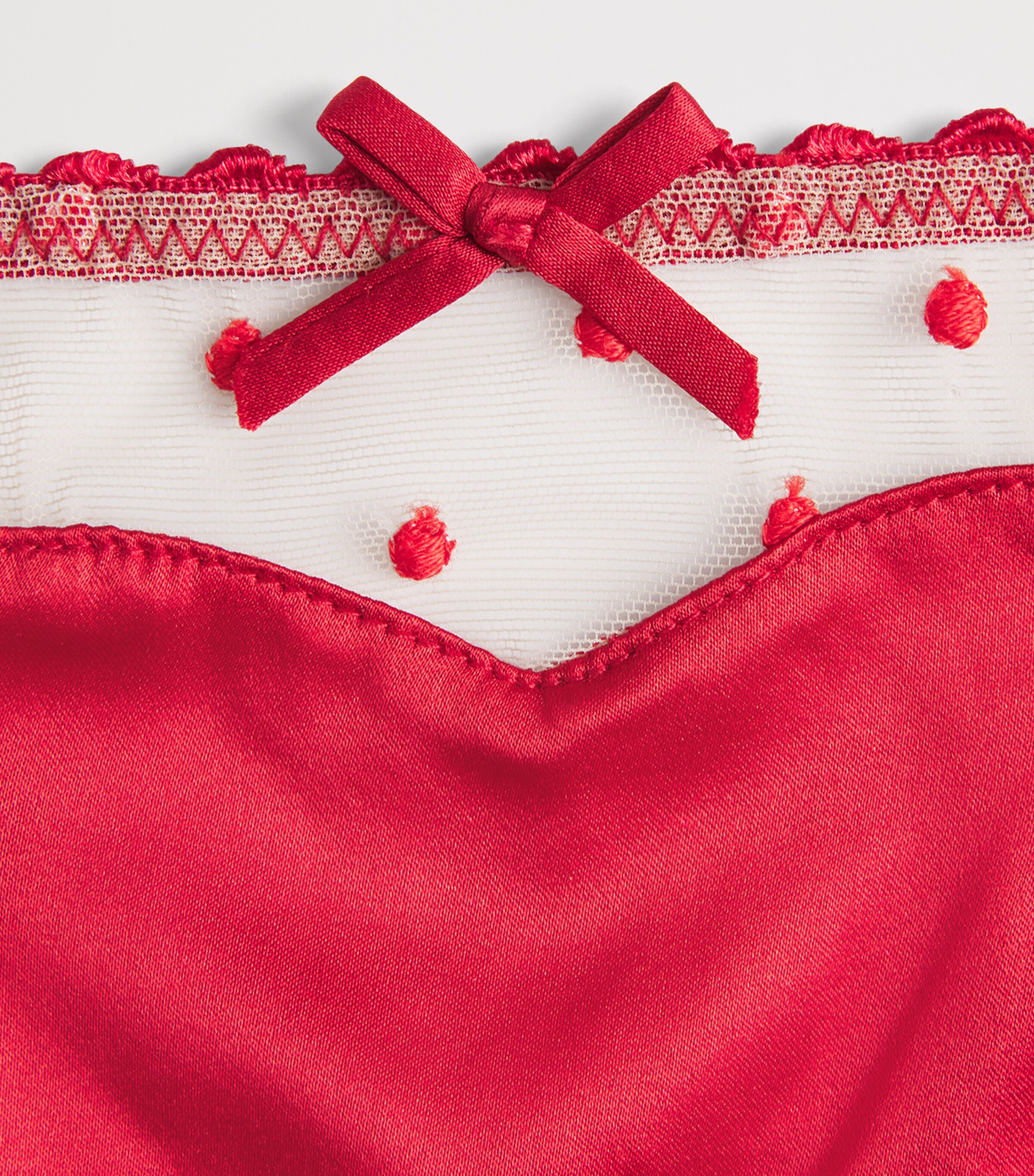 Fleur Du Mal Womens Amour Thong Rouge Image 4