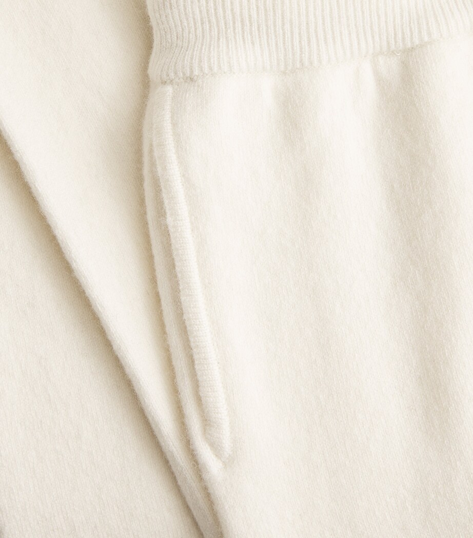 Cashmere Drawstring Sweatpants BONE Image 5