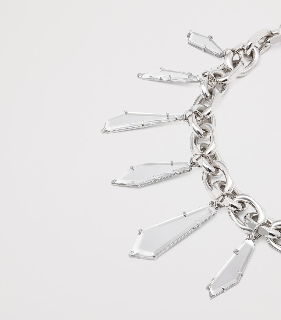 McQueen Mirror Fragment Necklace Image 2