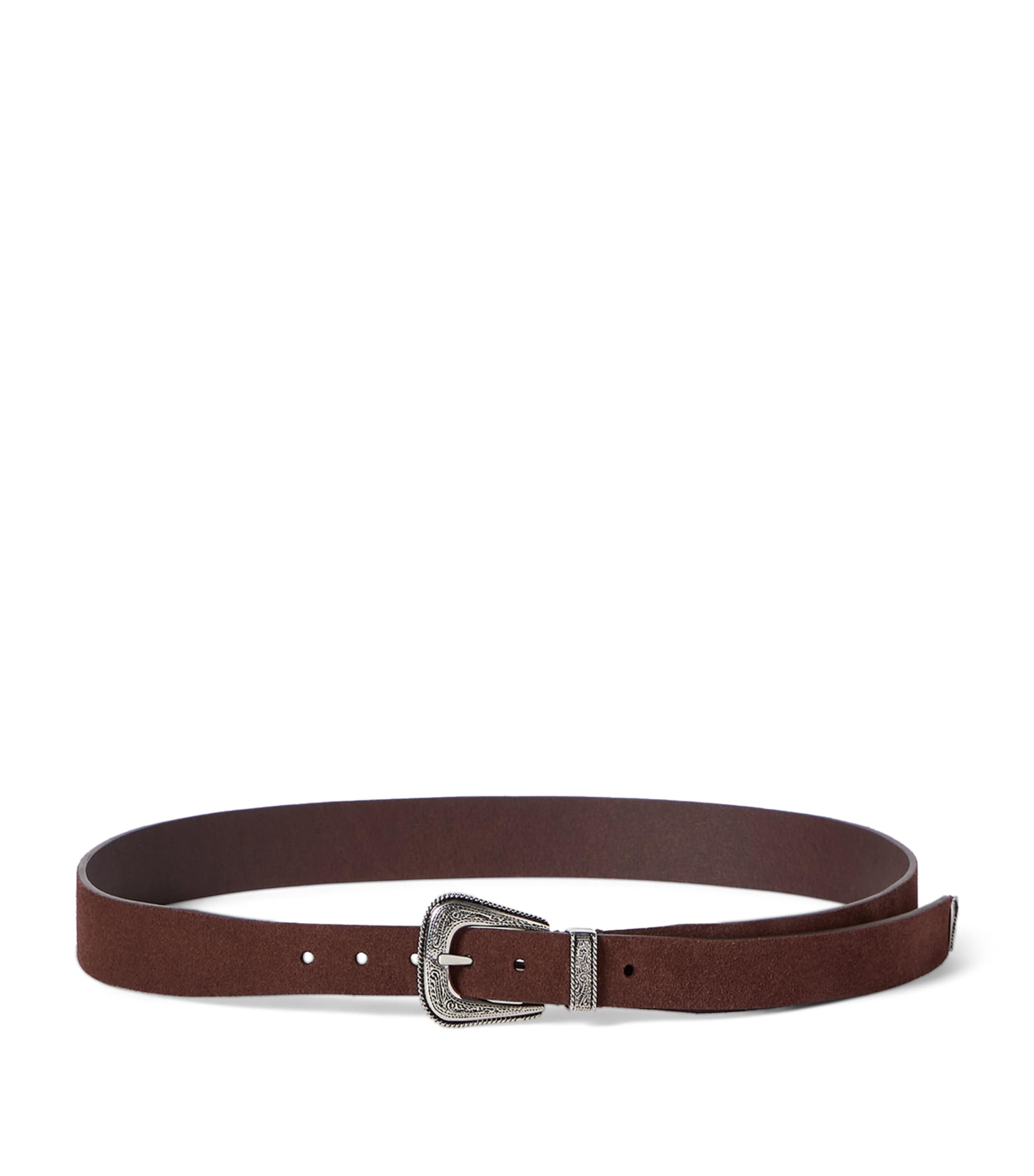 Brunello Cucinelli Reversed Leather Belt Image 1