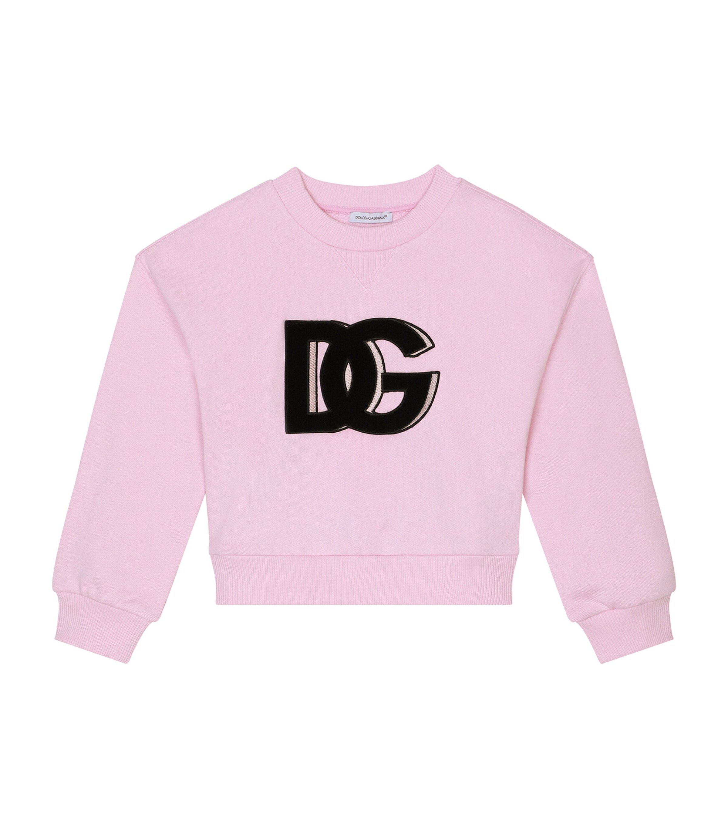 Dolce & Gabbana Kids Cotton Sweatshirt (2-6 Years) | Girls Clothing | Sweatshirts & Hoodies | Designers | Dolce & Gabbana