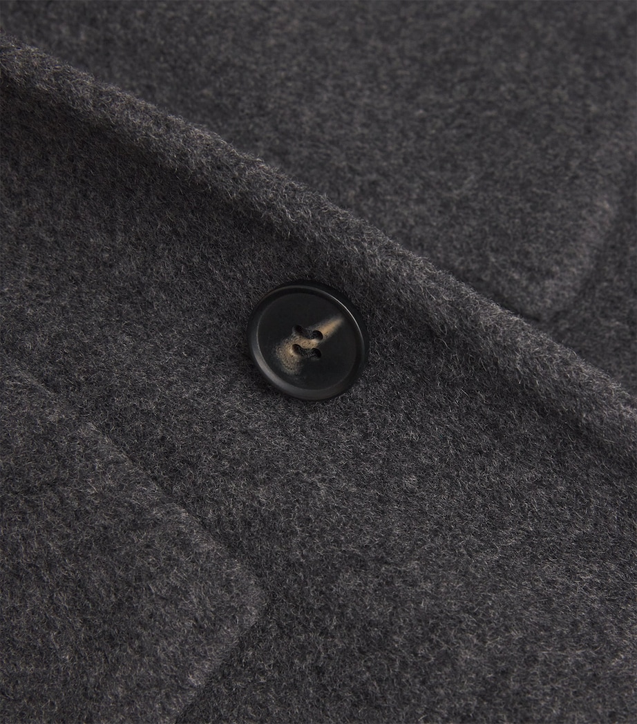 Wool-Cashmere Signature Jacket DARK GREY Image 5