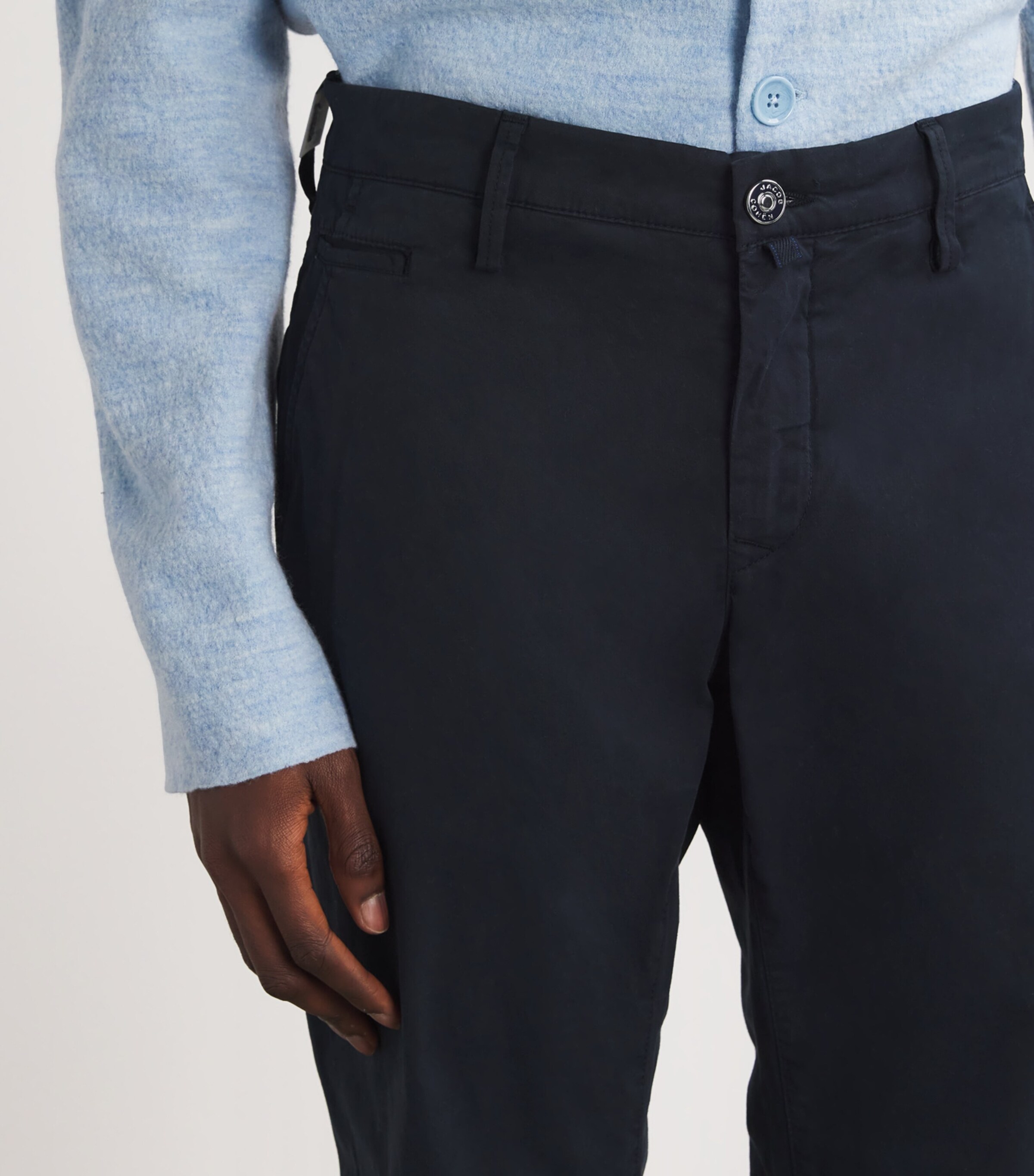 JACOB COHËN Mens Bobby Slim Chinos Image 6