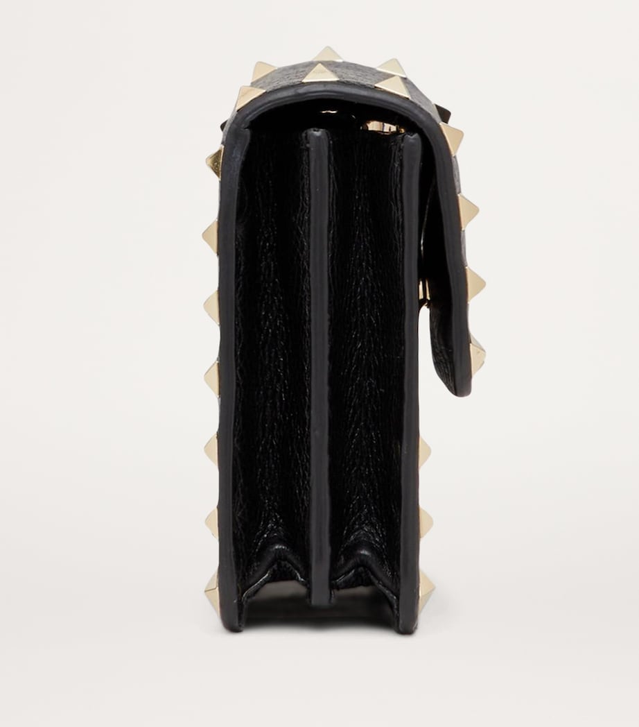 Leather Rockstud Chain Wallet 0NO Image 7