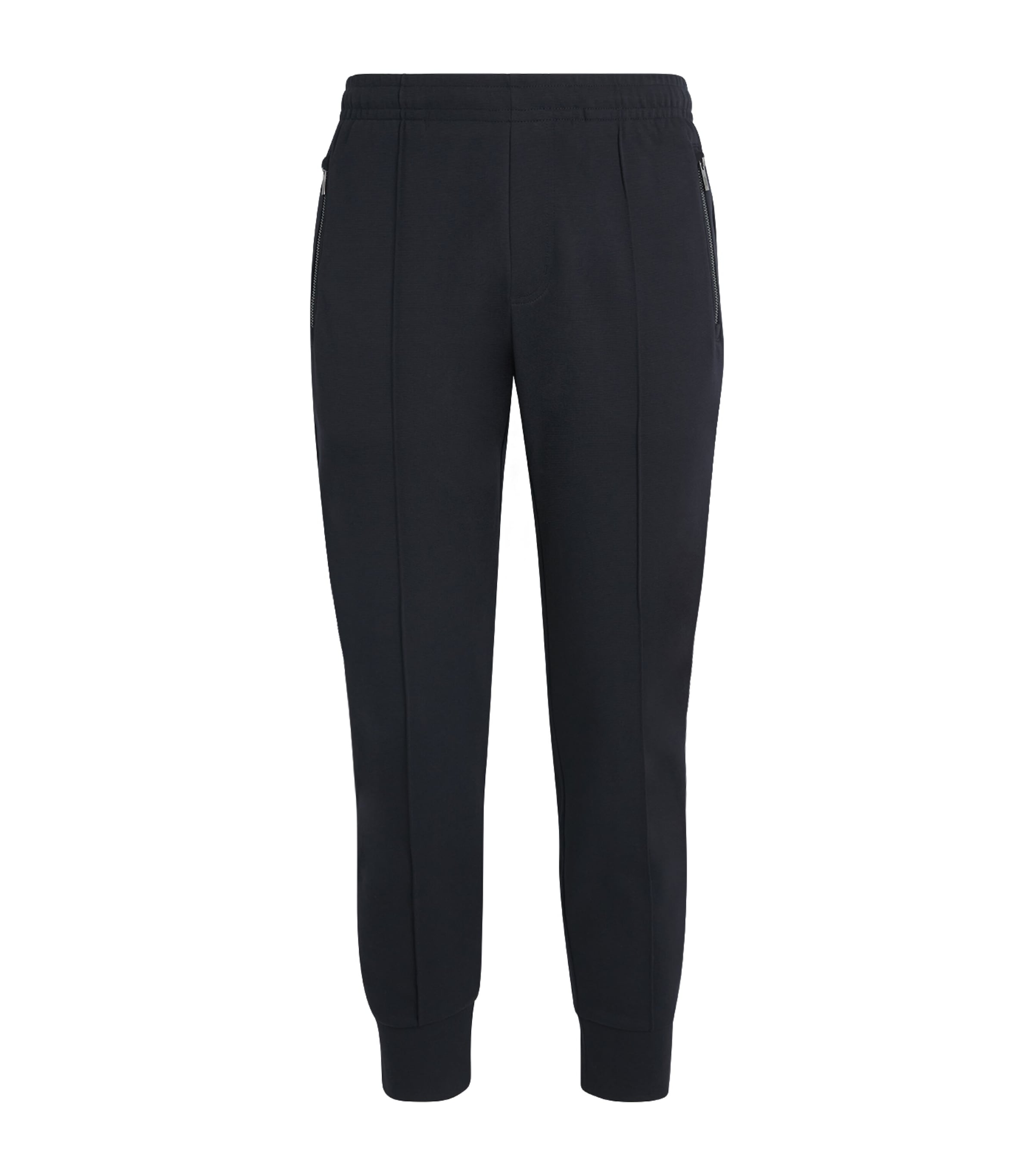 Cotton-Blend Slim-Fit Trousers 920 Image 1