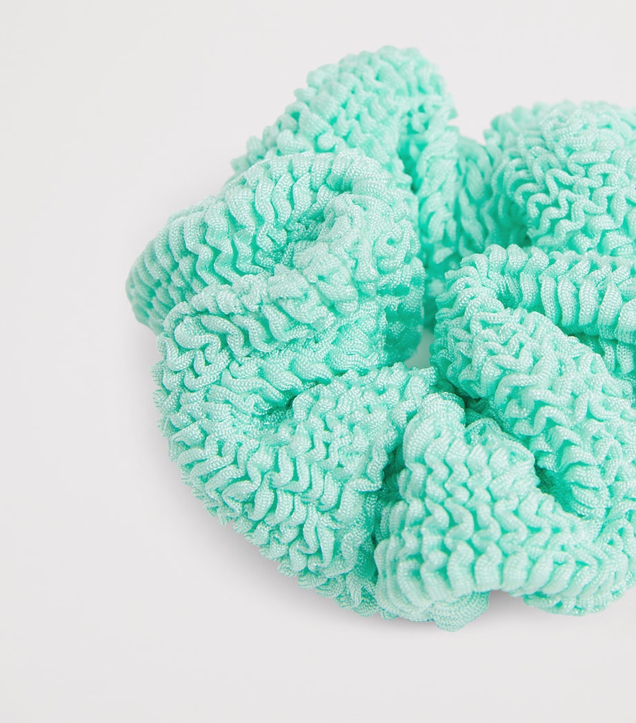 Cotton Scrunchie METALLIC MINT Image 2
