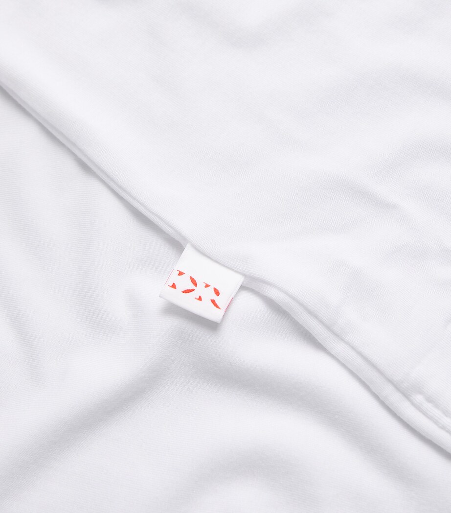 Modal Micro T-Shirt WHITE Image 5