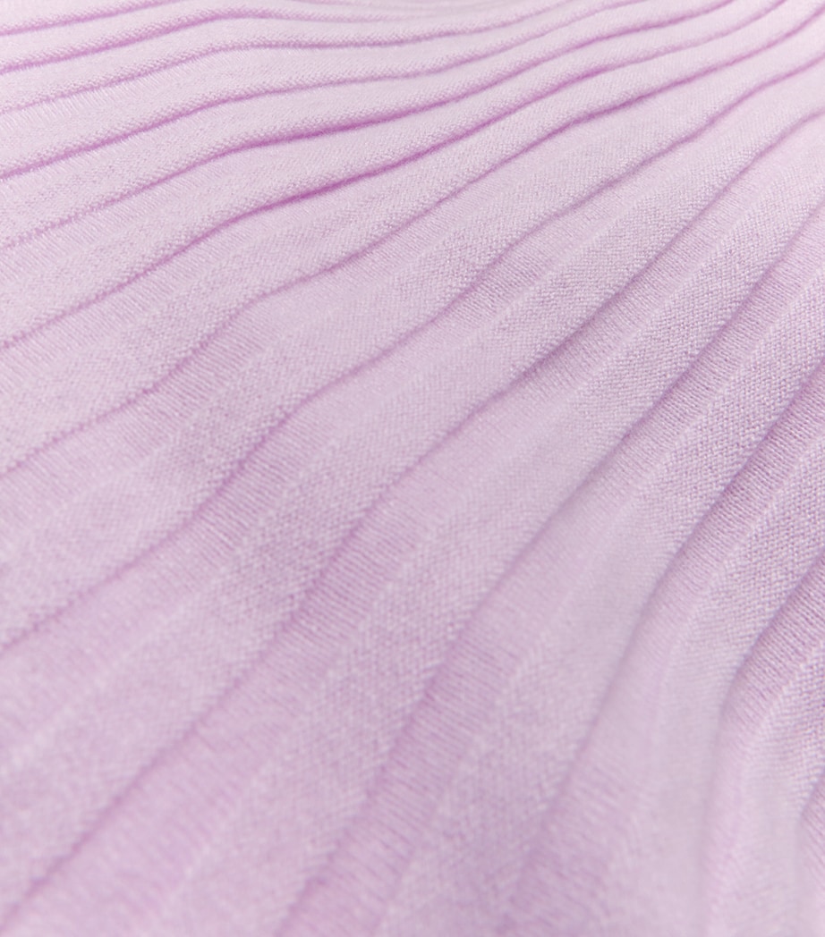 Cashmere Sabrina Midi Skirt LILAC Image 5