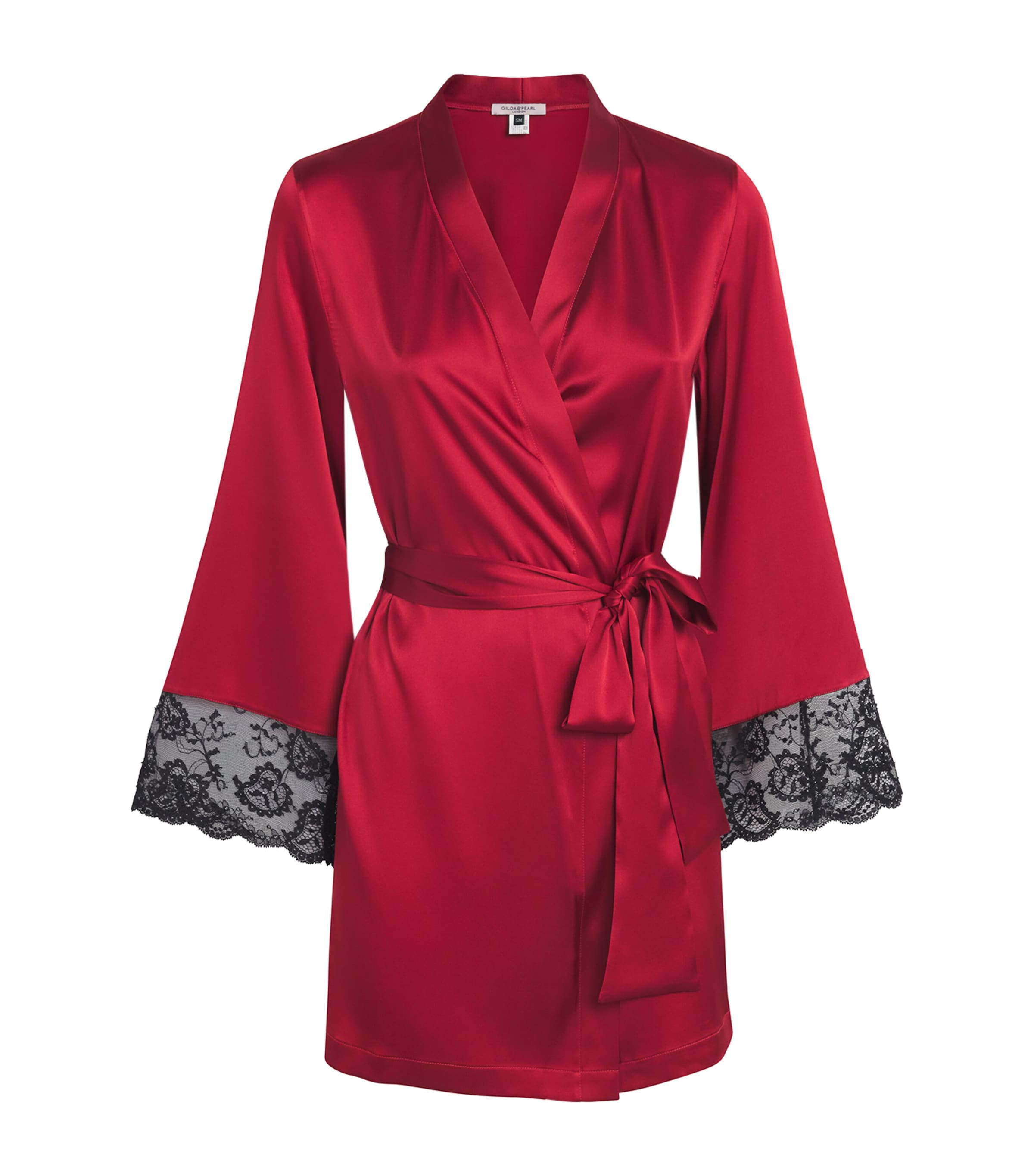 Gilda & Pearl Womens Silk Muse Robe Amour Fou Image 1
