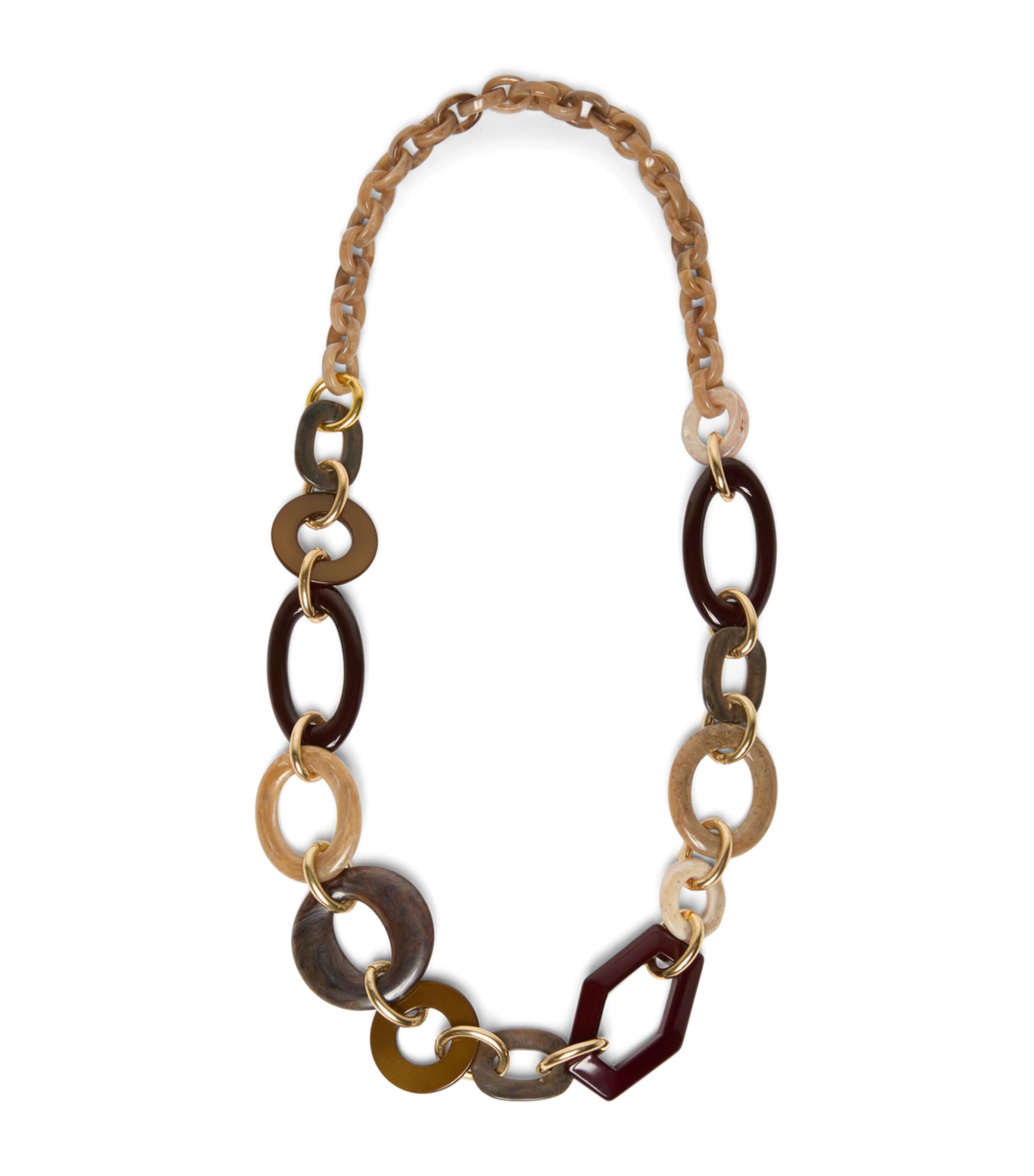 Max Mara Beaded Necklace Clay Image 1