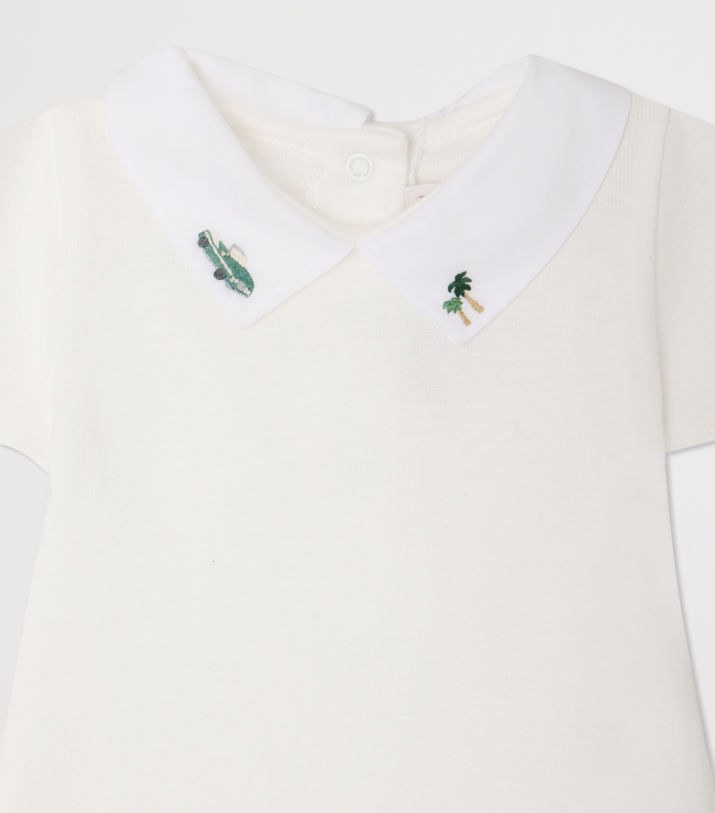 Organic Cotton Juliet Bodysuit (1-24 Months) BLANC LAIT Image 3