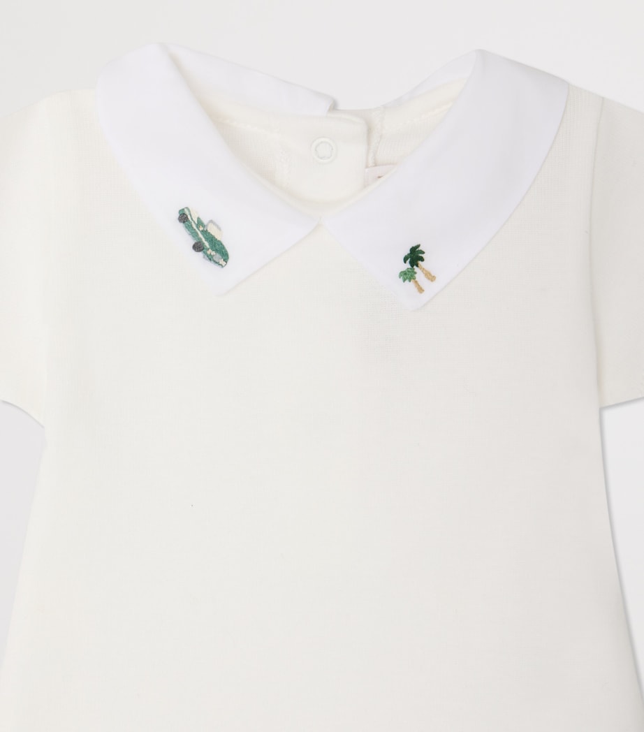 Organic Cotton Juliet Bodysuit (1-24 Months) BLANC LAIT Image 3